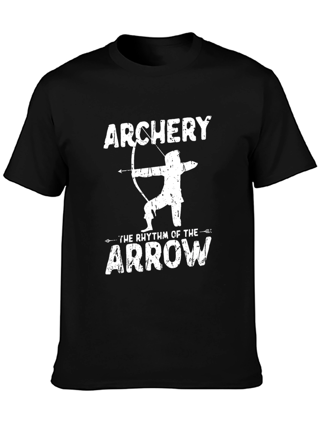 Archery T-Shirt: Rhythm of the Arrow Graphic Tee
