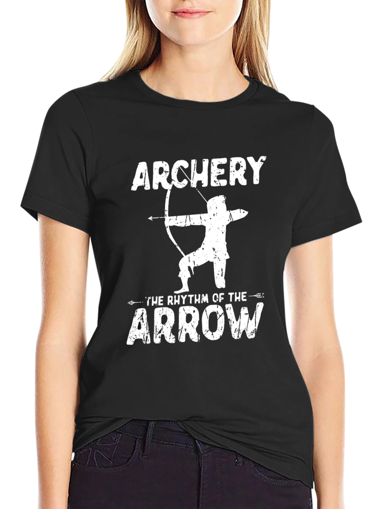 Archery T-Shirt: Rhythm of the Arrow Graphic Tee