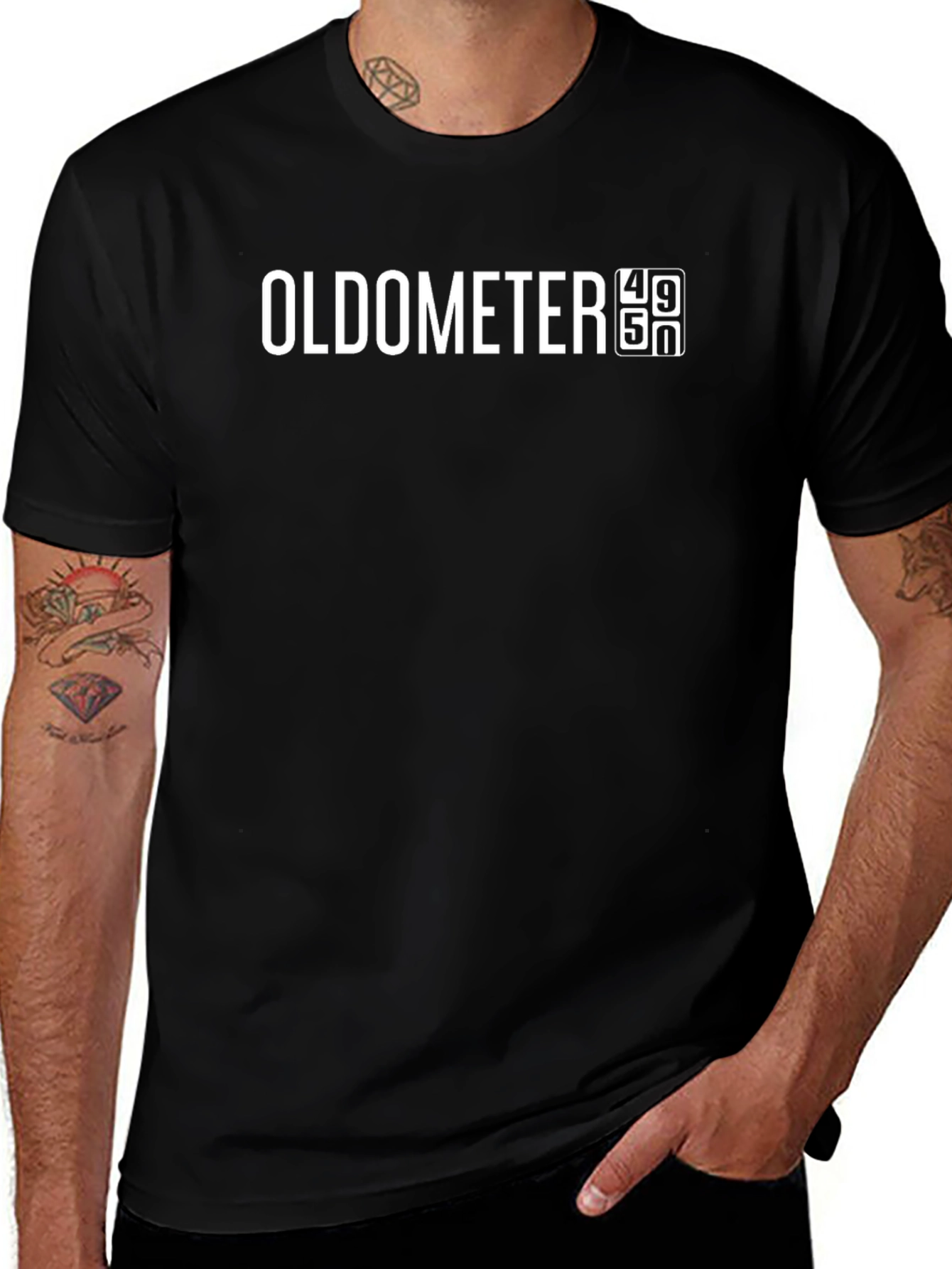 Oldometer 49 50 Novelty T-Shirt