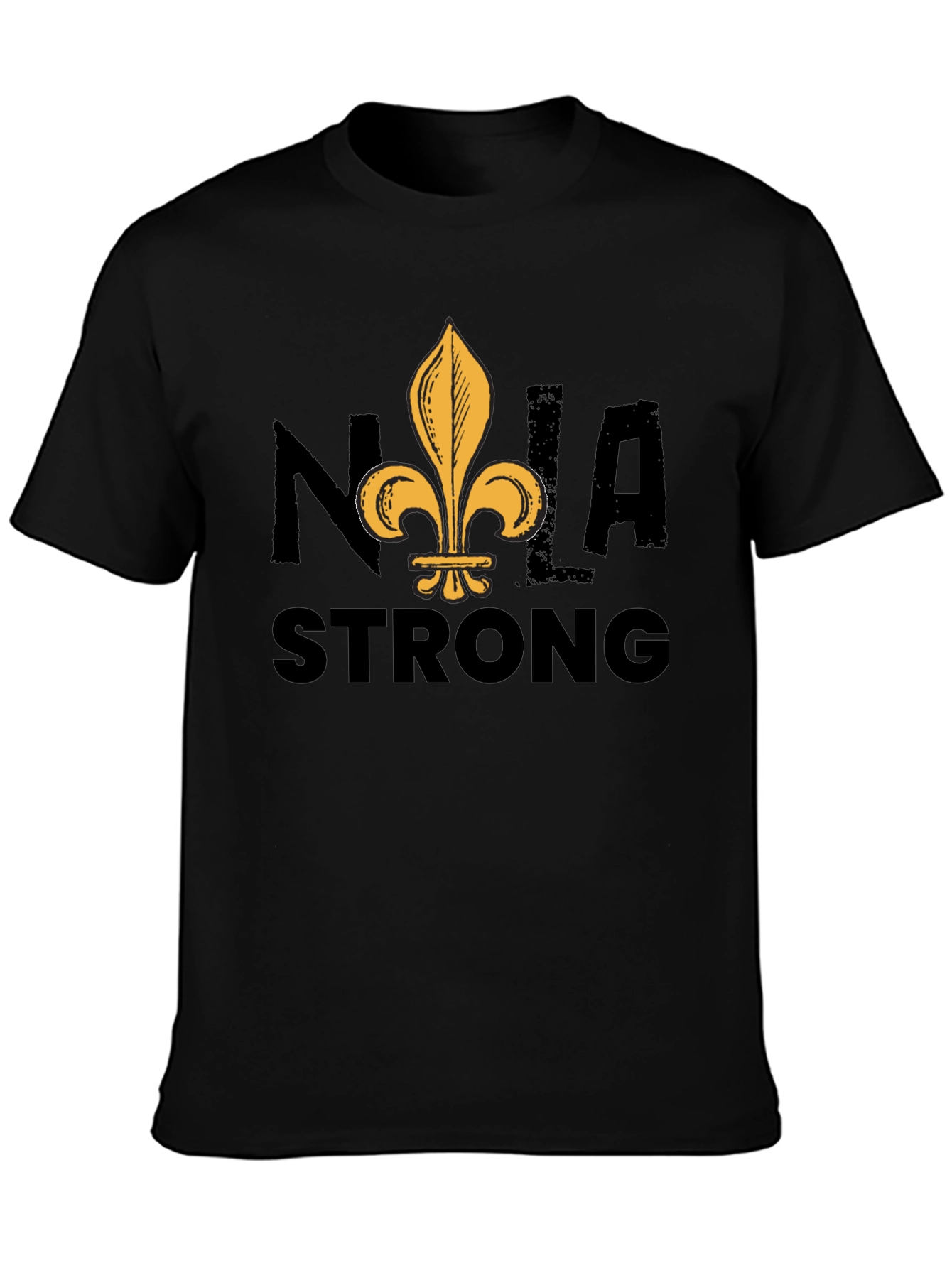 NOLA Strong Graphic Tee - Black