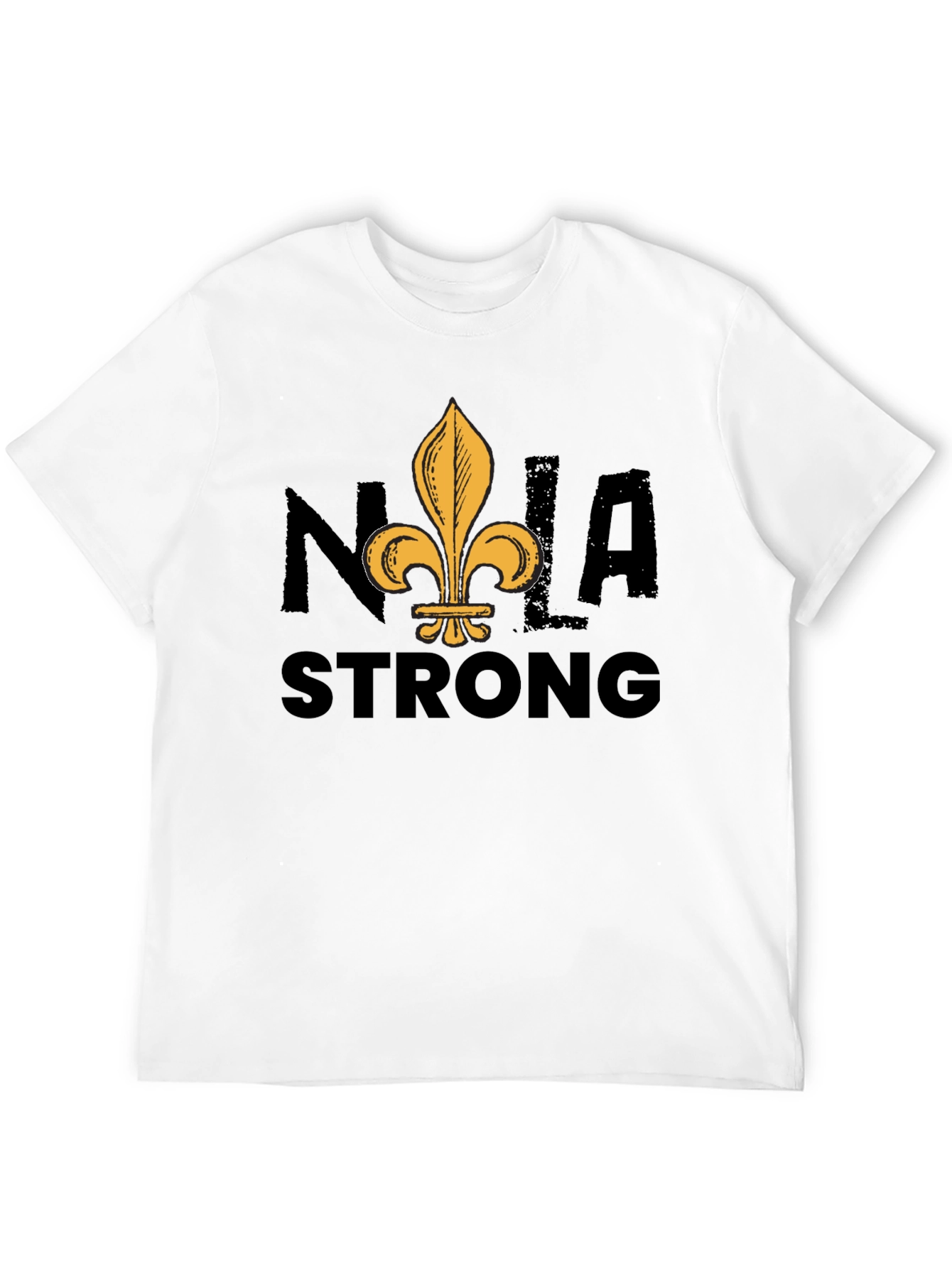 NOLA Strong Graphic Tee - Black