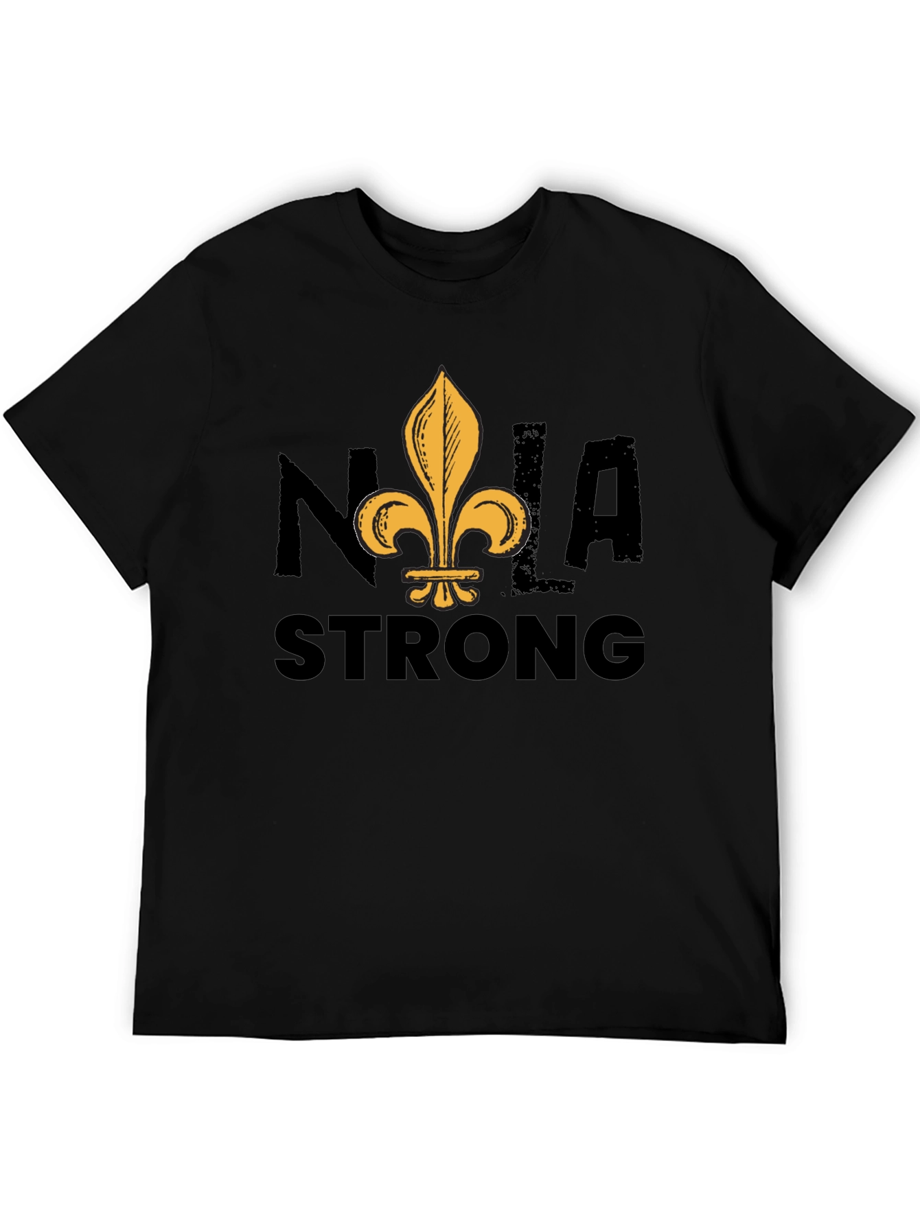 NOLA Strong Graphic Tee - Black
