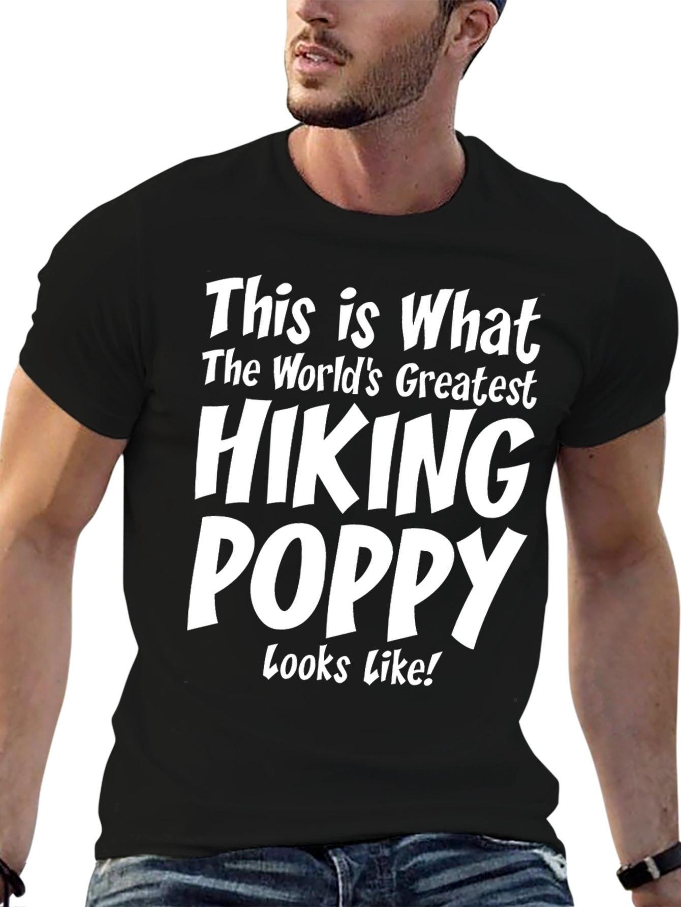 Hiking Poppy T-Shirt - Worlds Greatest!