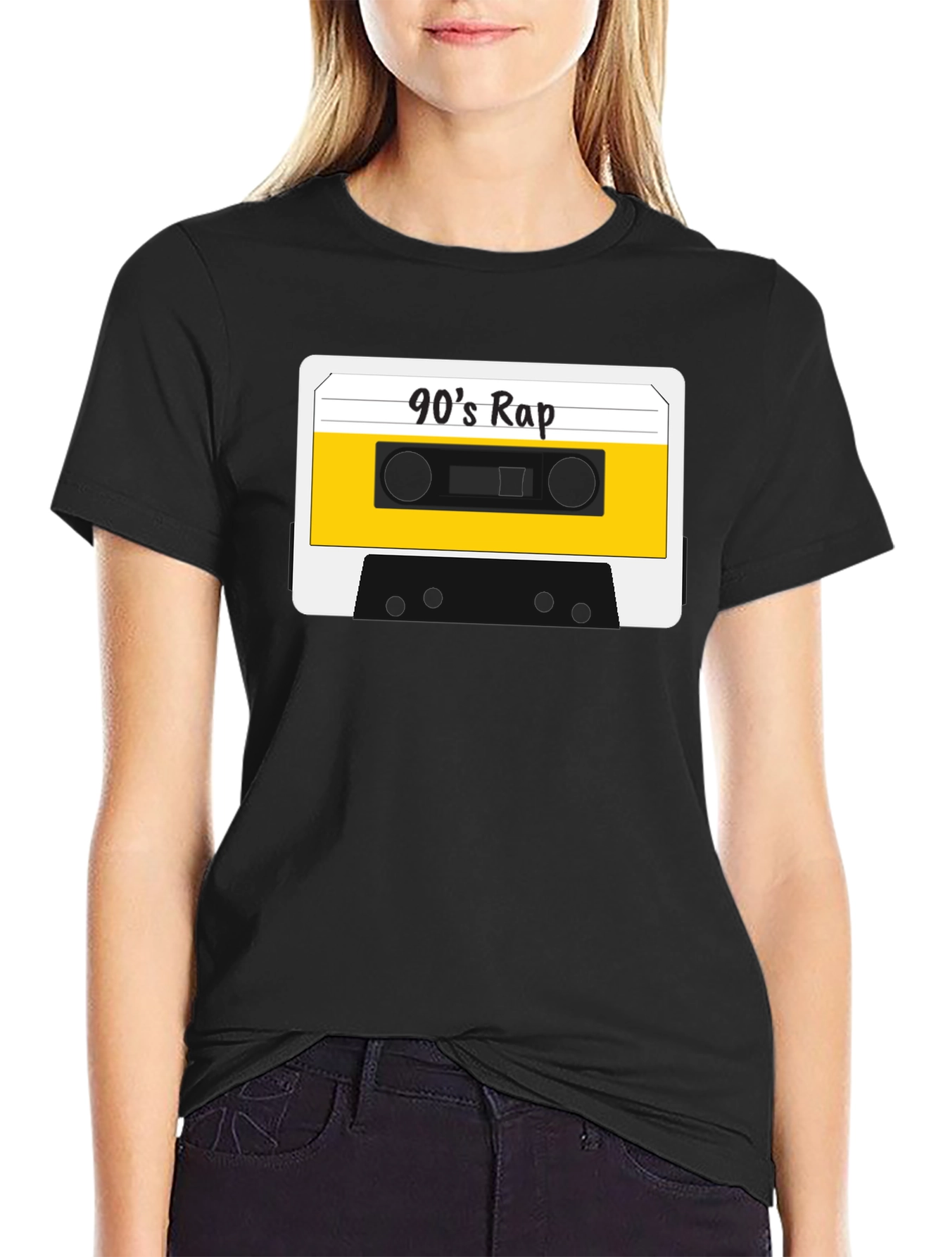 90s Rap Cassette Tape Graphic T-Shirt