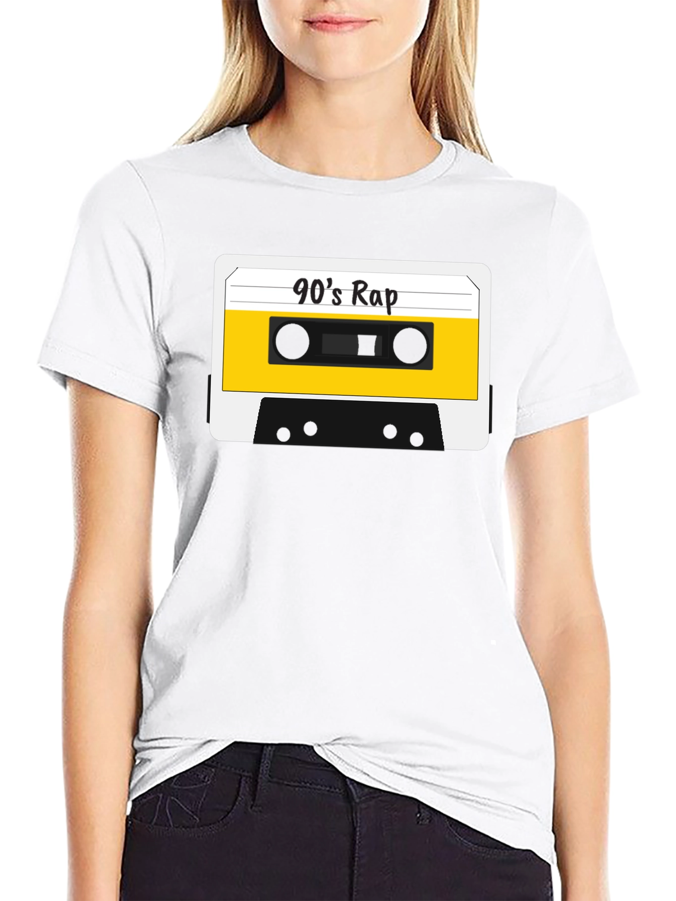 90s Rap Cassette Tape Graphic T-Shirt