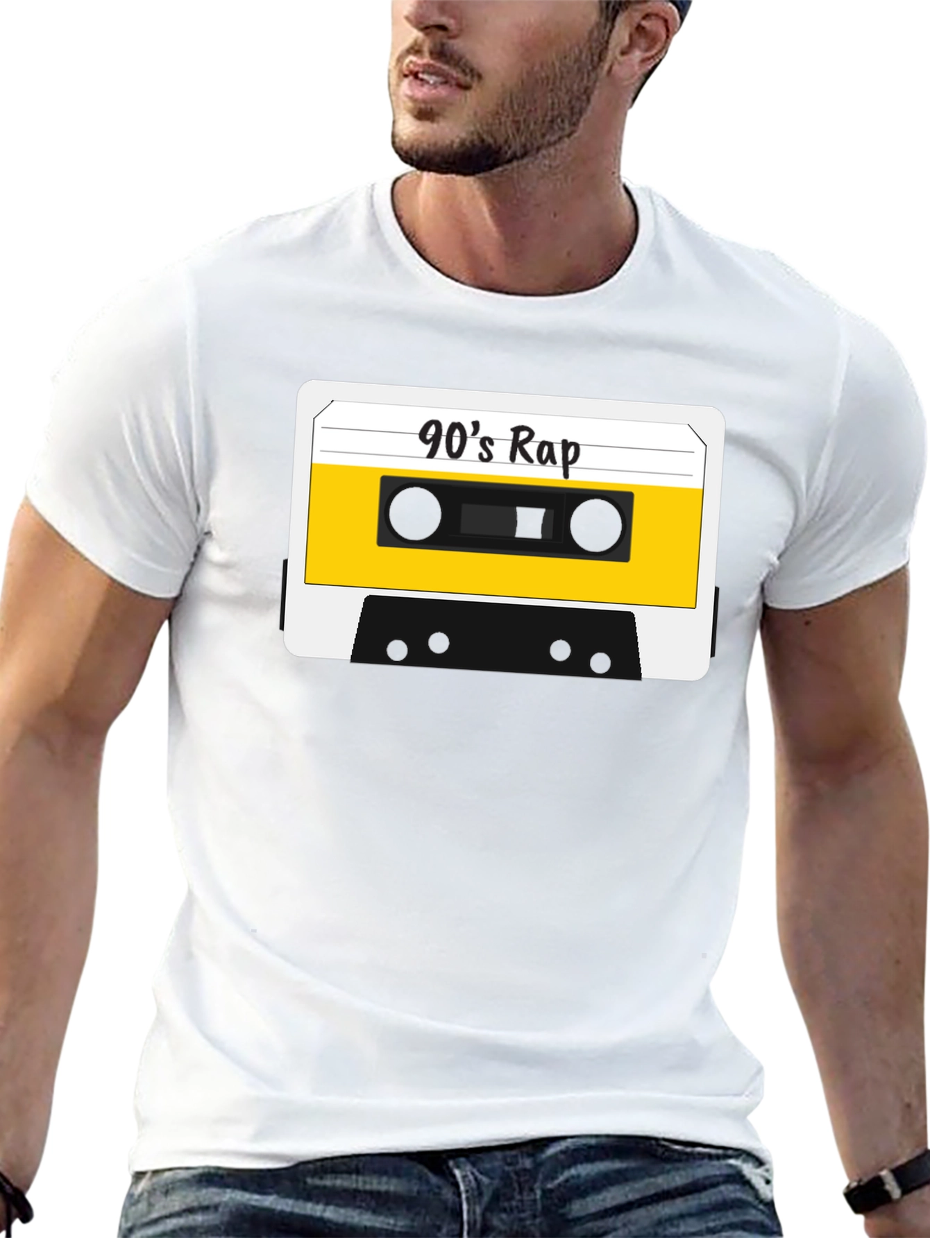 90s Rap Cassette Tape Graphic T-Shirt