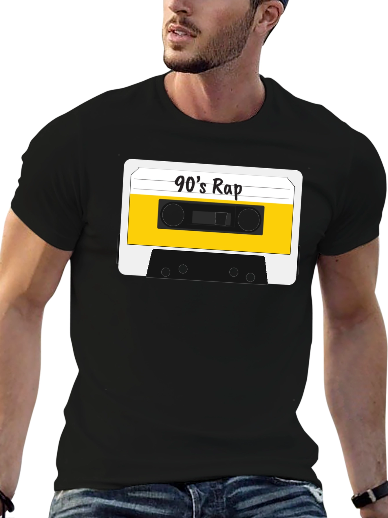 90s Rap Cassette Tape Graphic T-Shirt