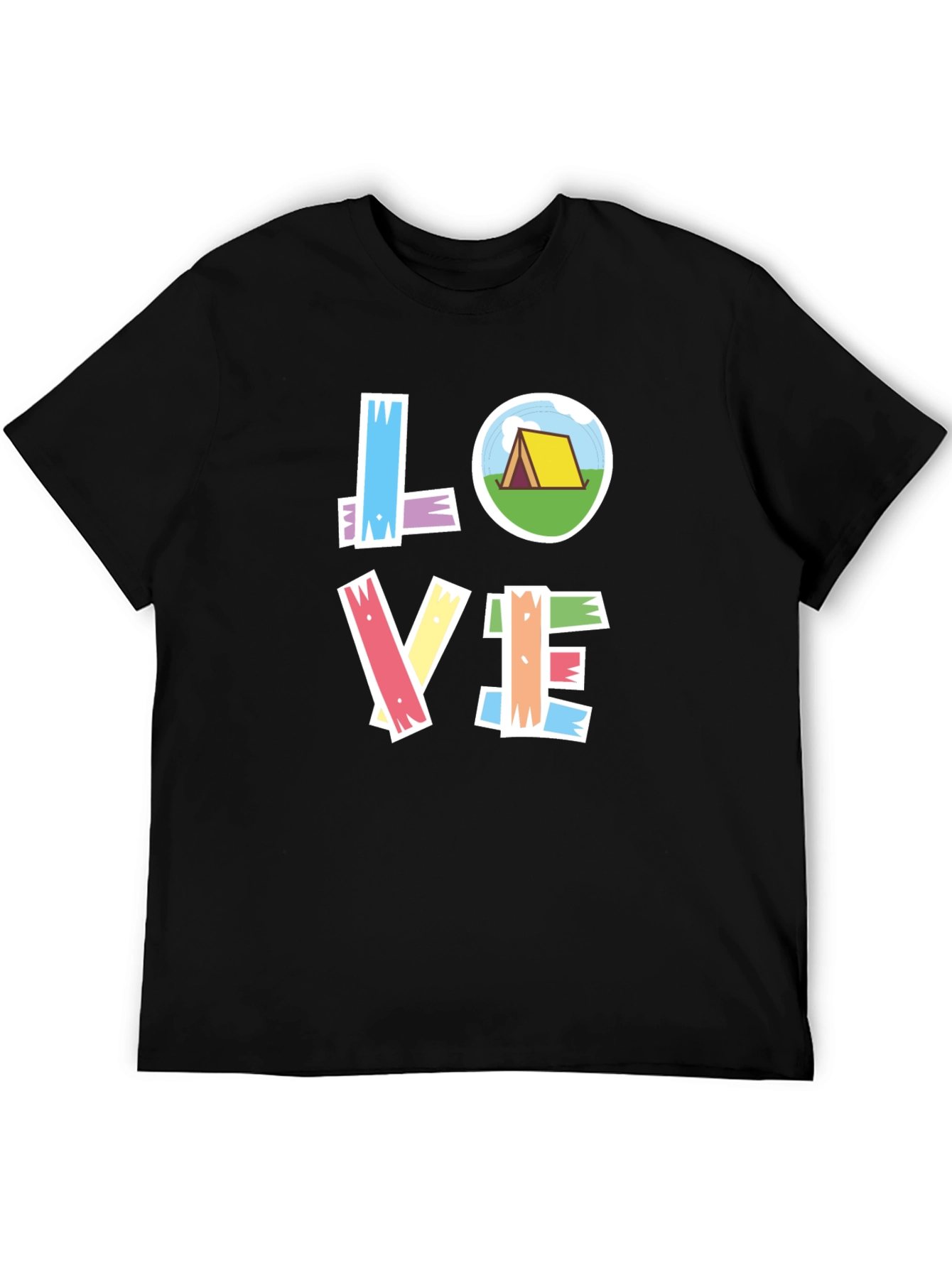 Camping Lover Graphic Tee - Adventure Awaits!