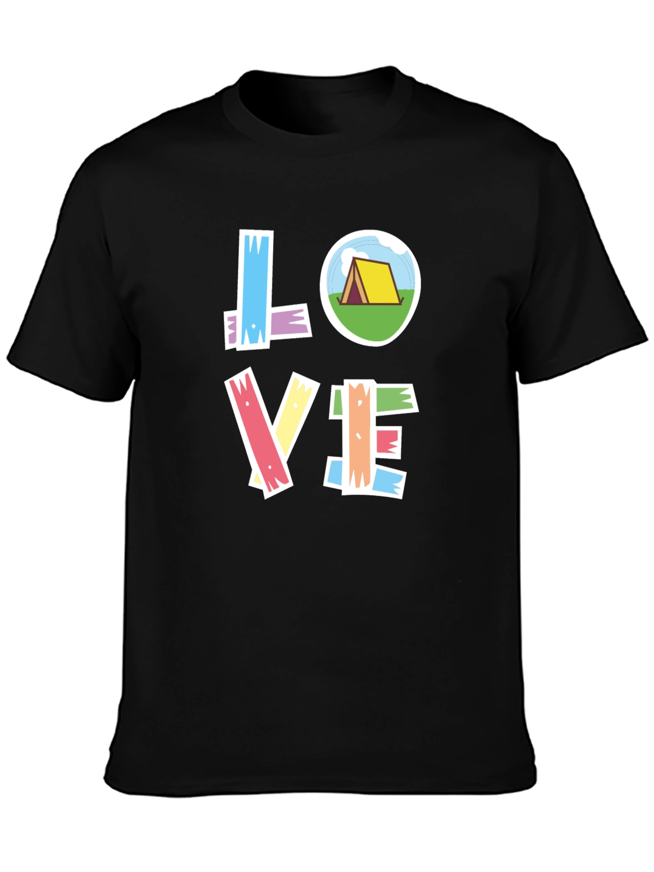 Camping Lover Graphic Tee - Adventure Awaits!