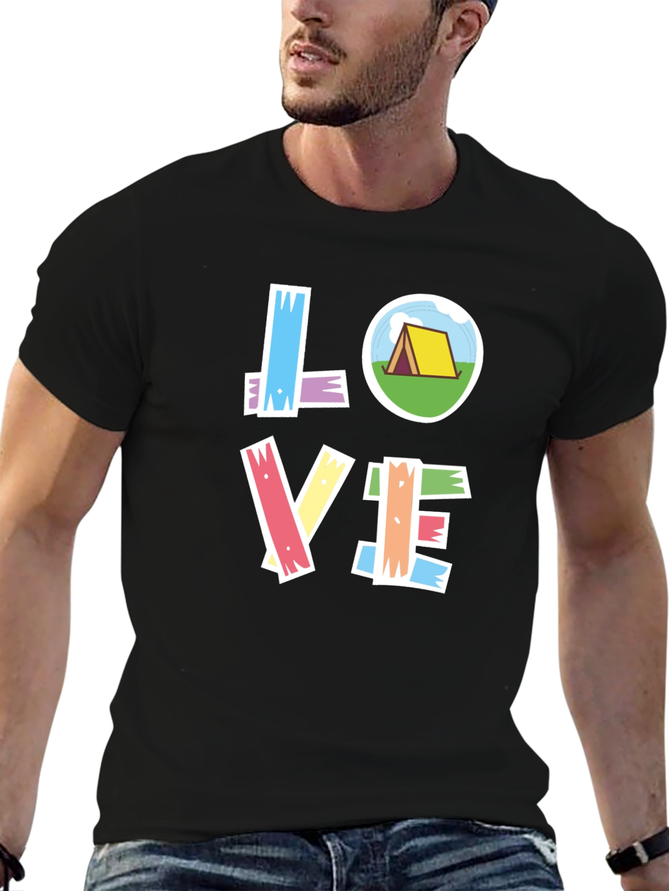Camping Lover Graphic Tee - Adventure Awaits!