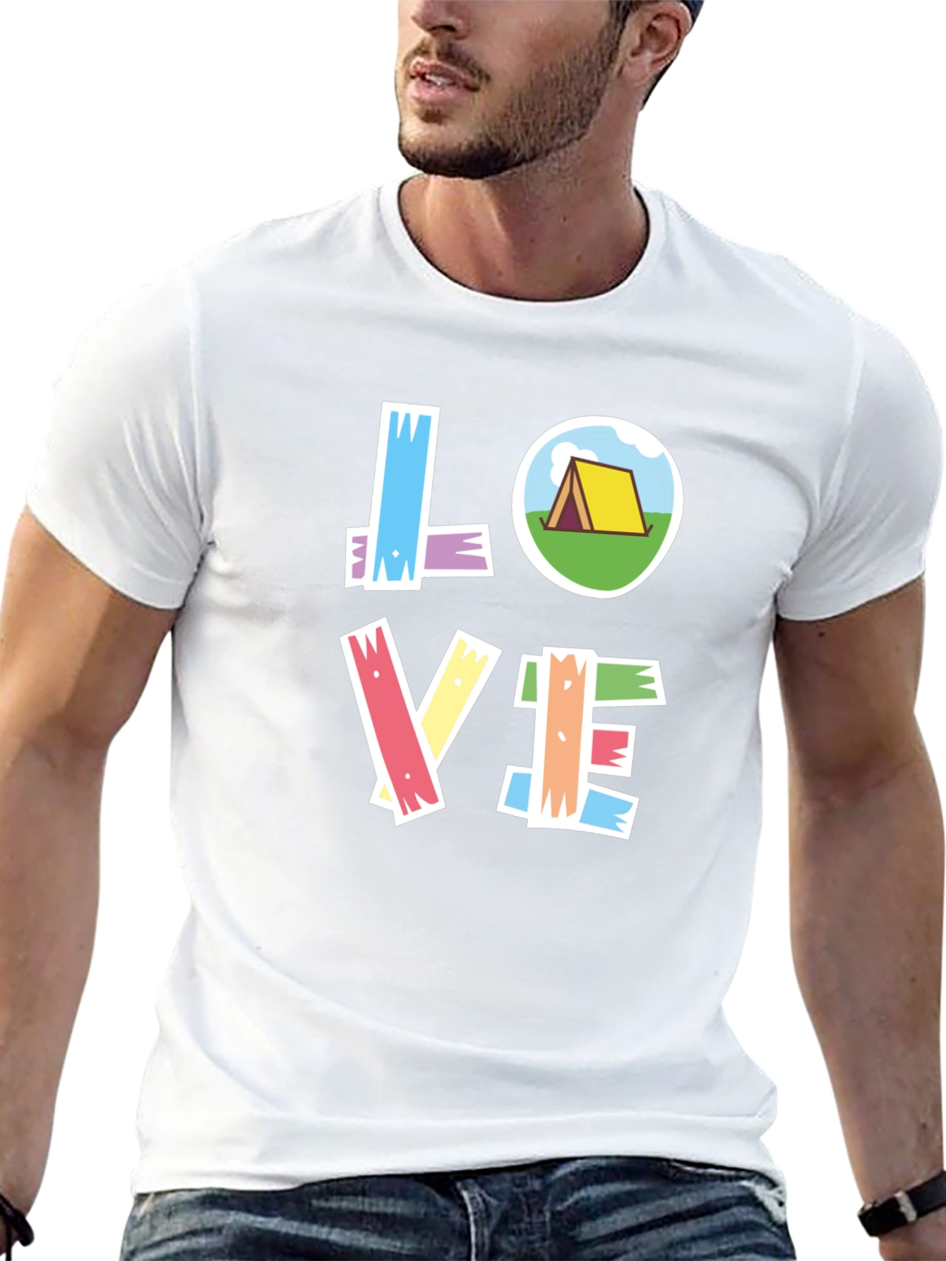Camping Lover Graphic Tee - Adventure Awaits!