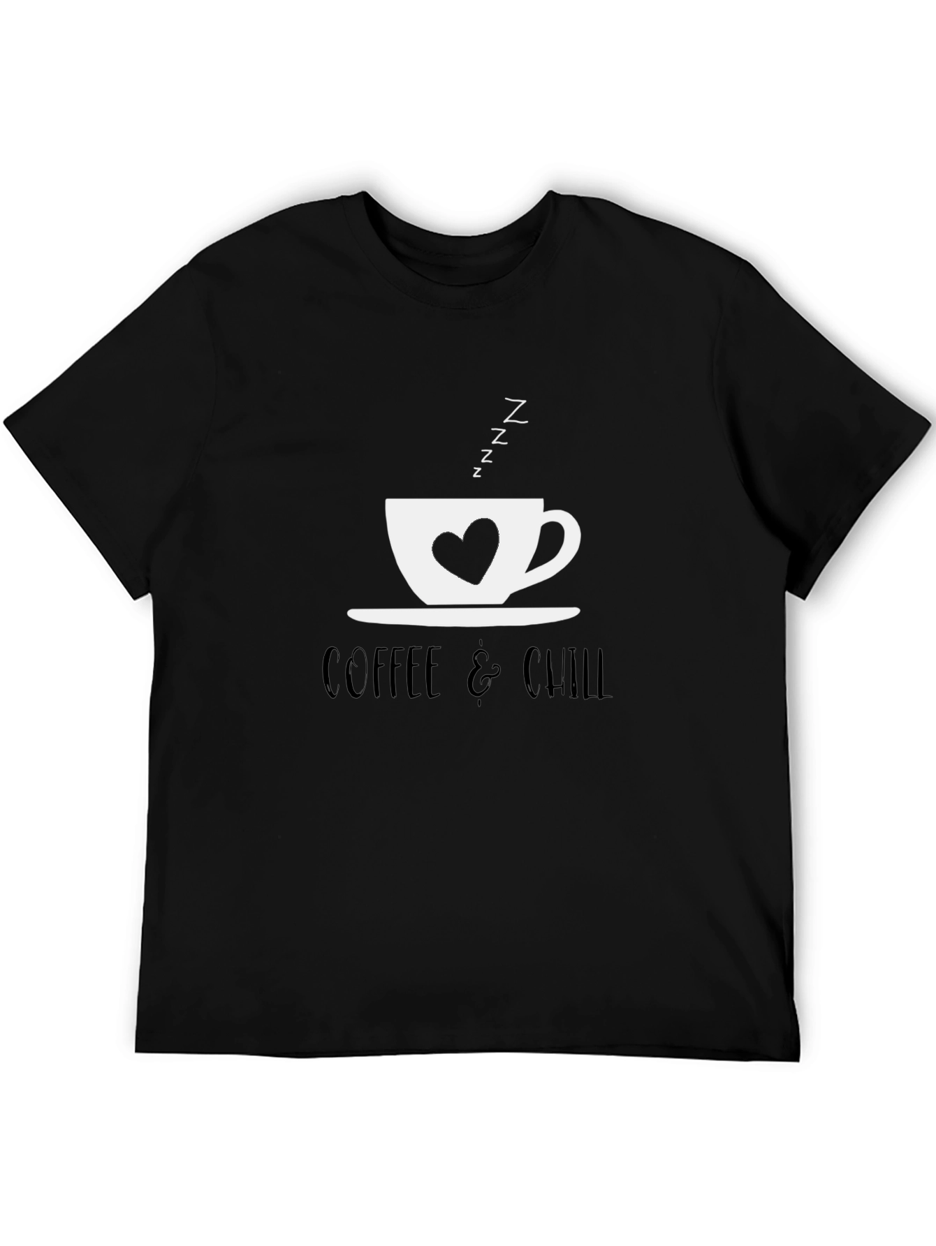 Coffee & Chill Graphic Tee - Relaxed Comfort