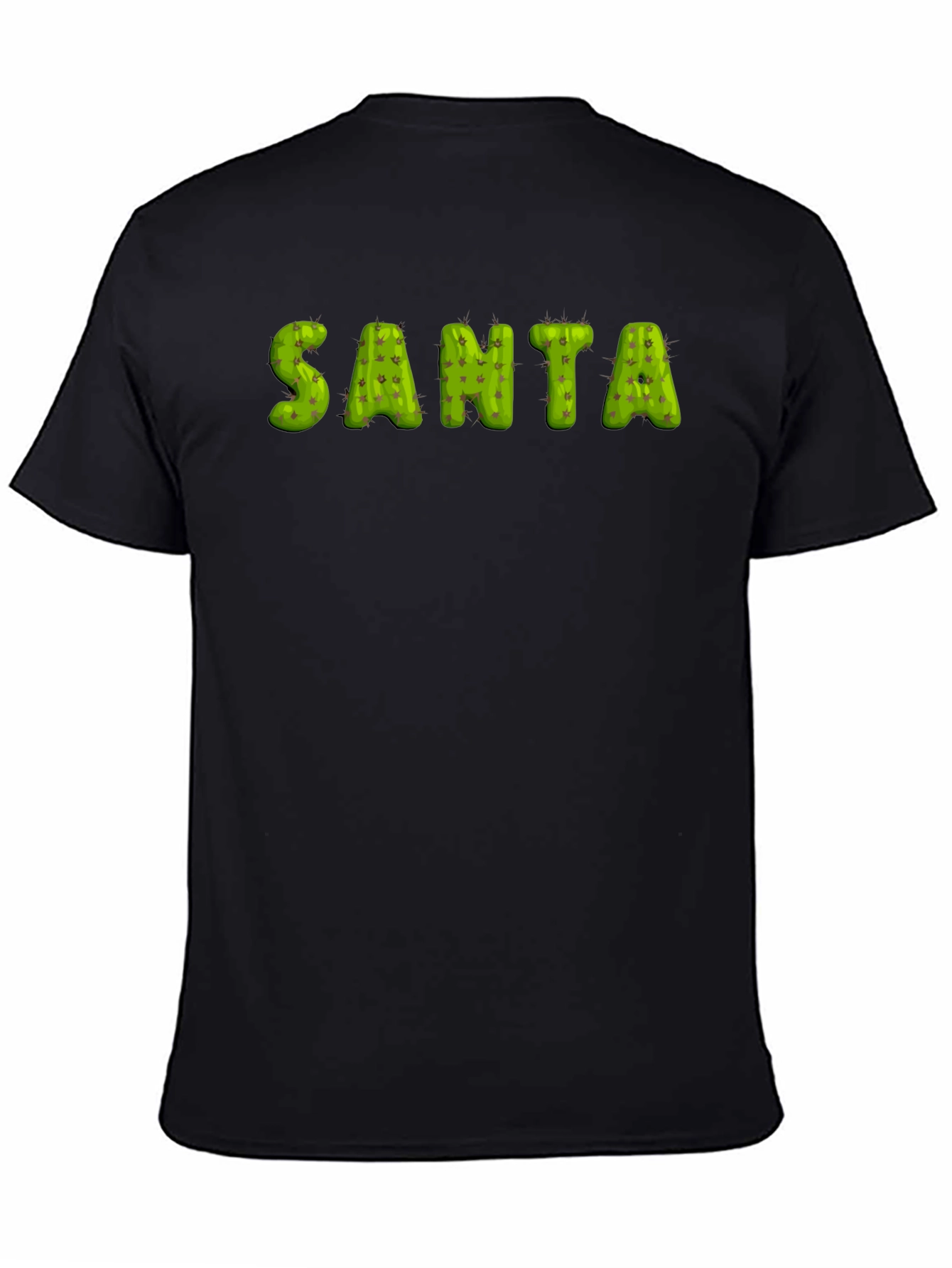 Cactus Santa Holiday T-Shirt