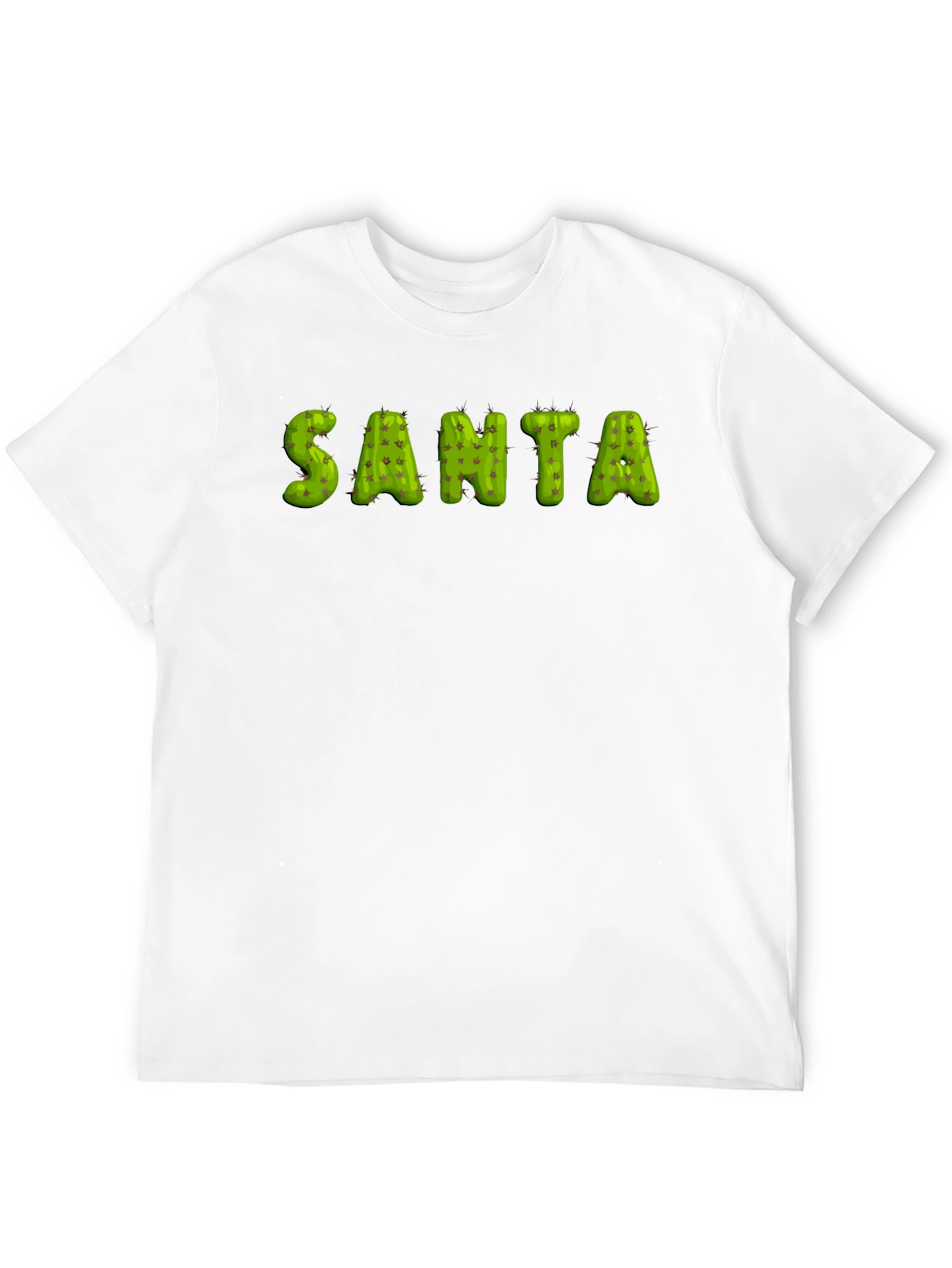 Cactus Santa Holiday T-Shirt