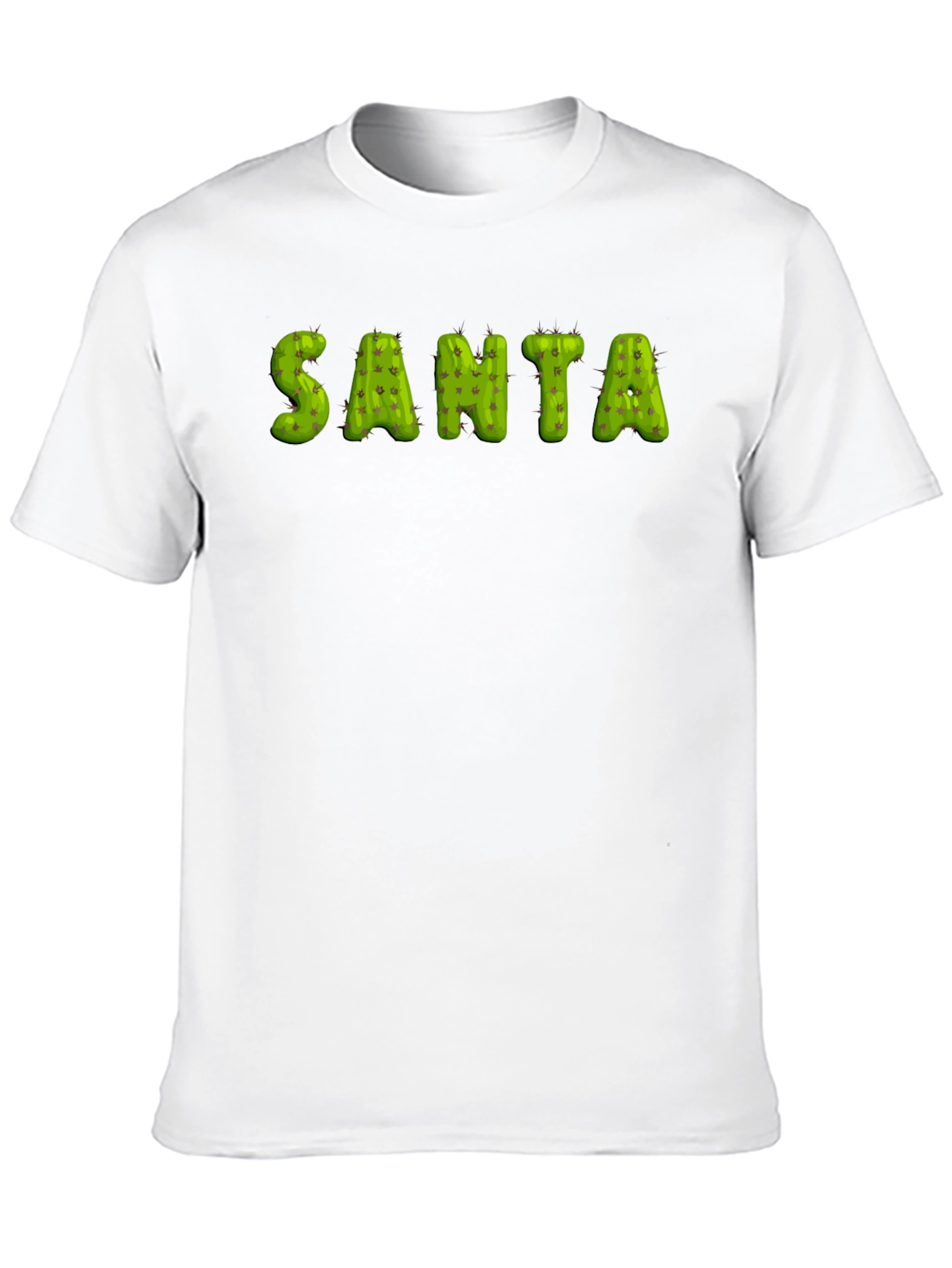 Cactus Santa Holiday T-Shirt