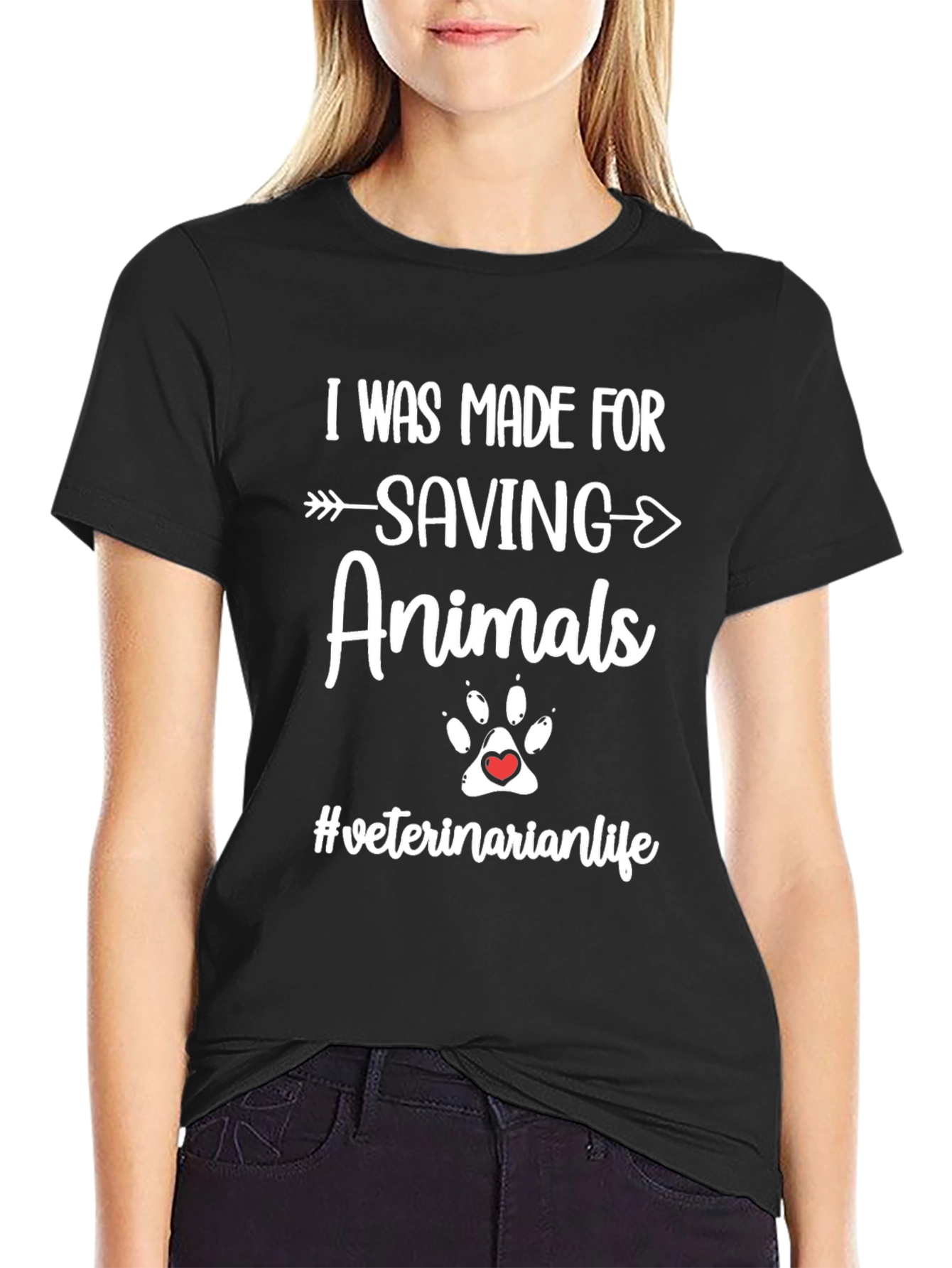 I Was Made For Saving Animals T-Shirt