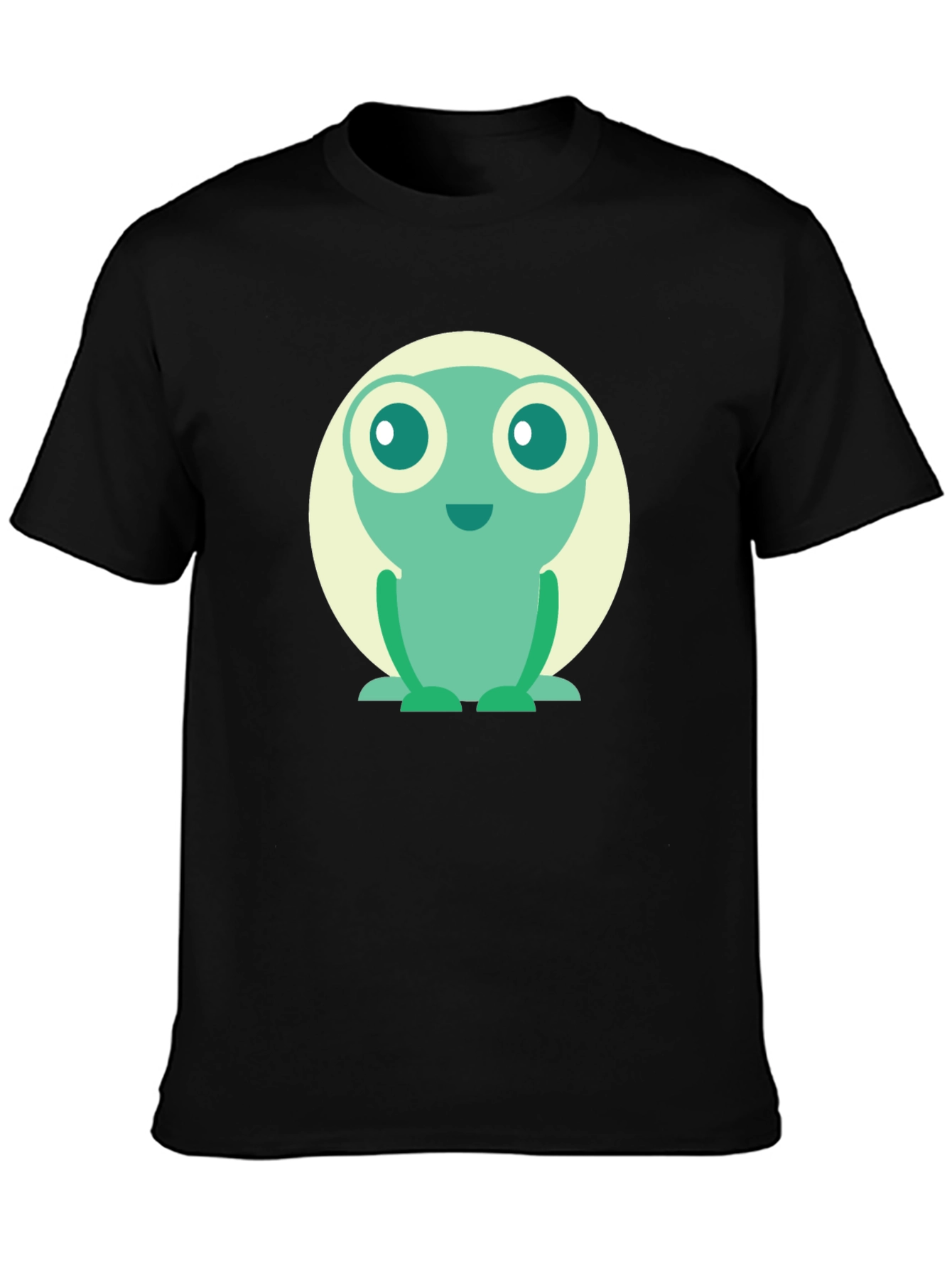 Frog Graphic Tee - Cute Cartoon Design