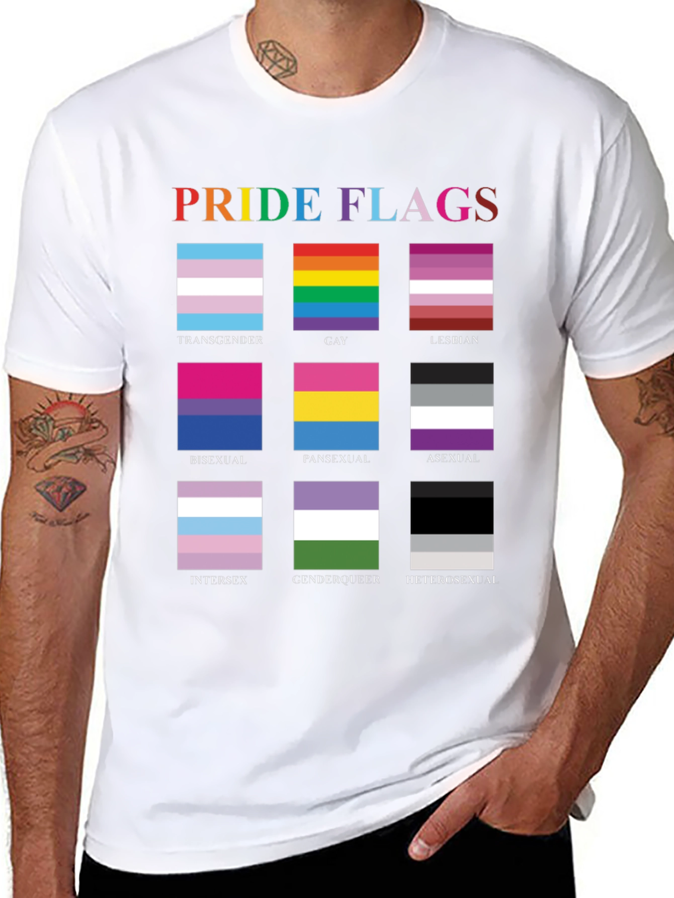 Pride Flags LGBTQ+ T-Shirt