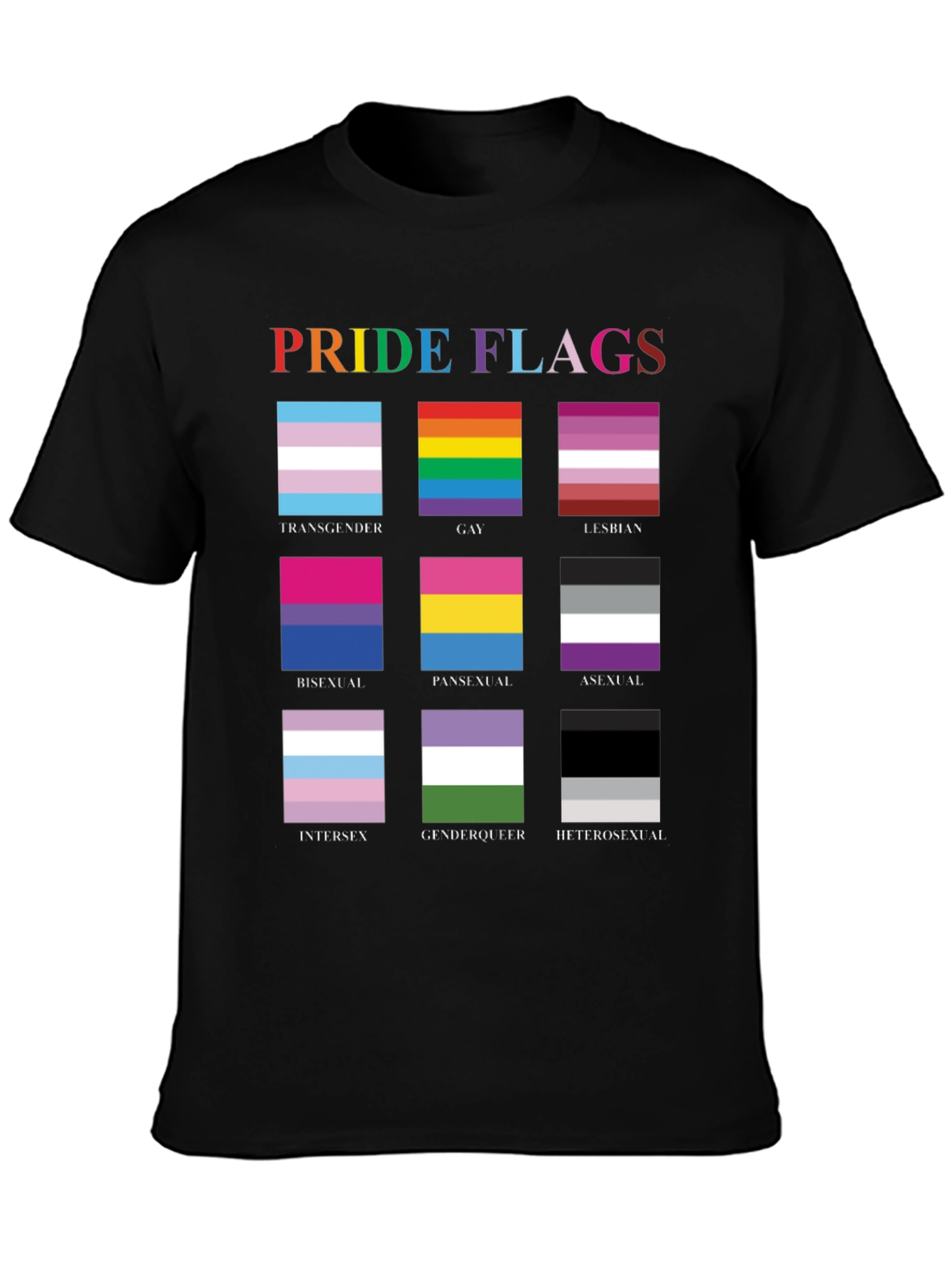 Pride Flags LGBTQ+ T-Shirt