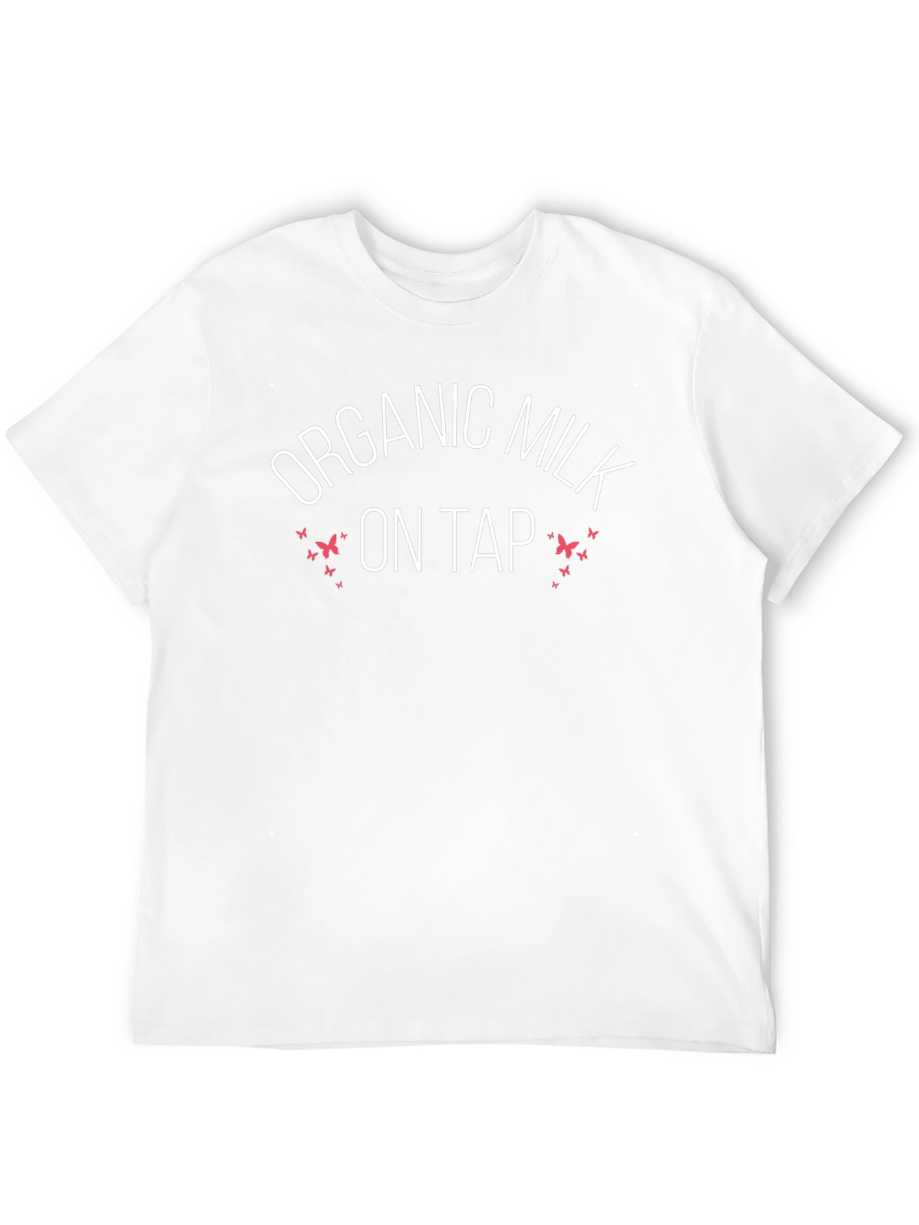 Organic Milk on Tap Black T-Shirt