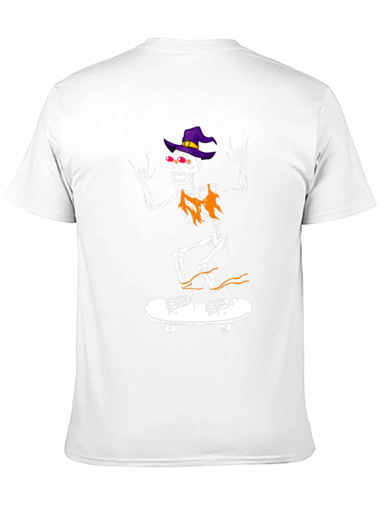 Cool Skeleton Skateboard T-Shirt