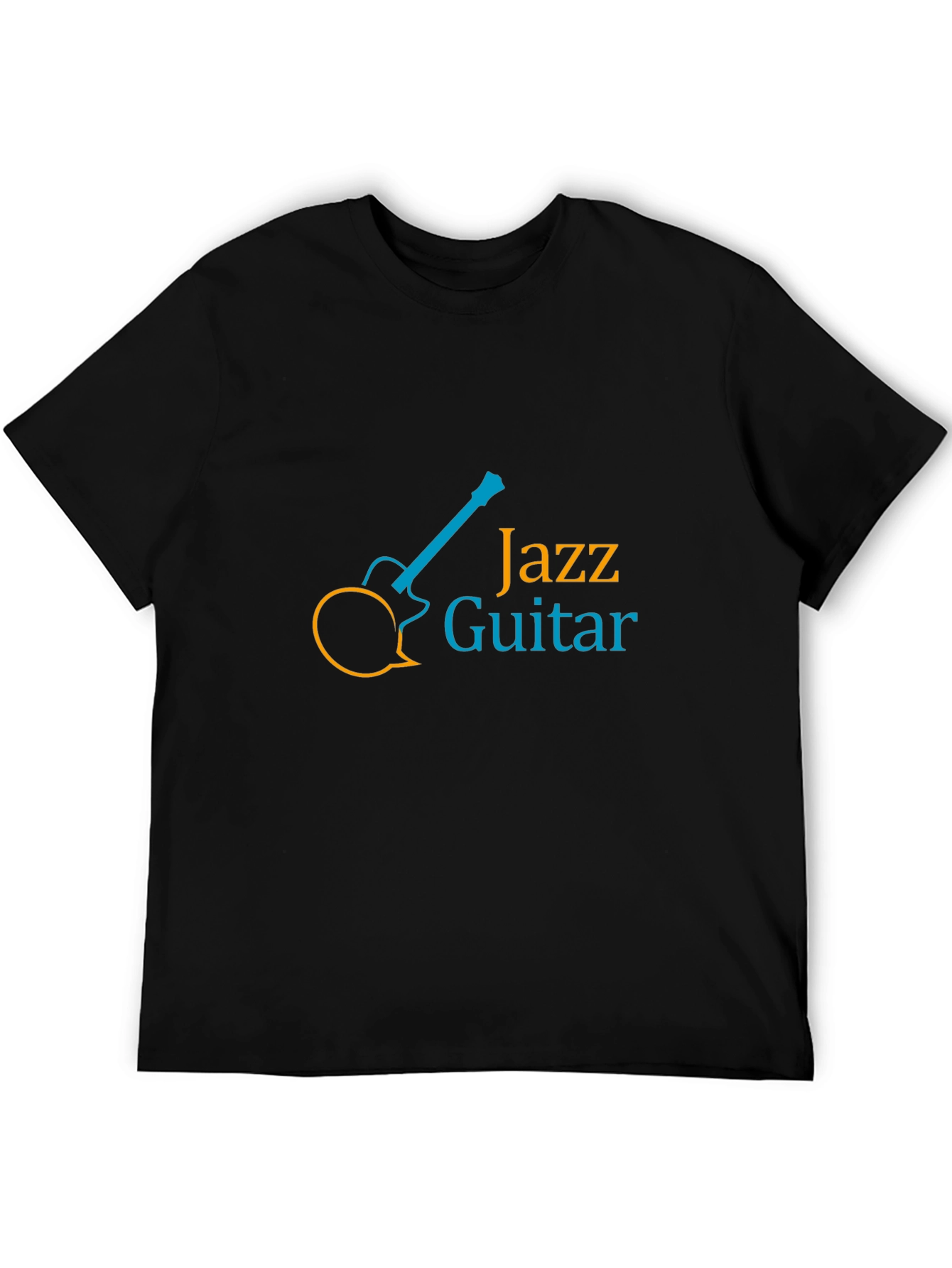 Jazz Guitar Graphic Tee - Stylish Music Lovers T-Shirt