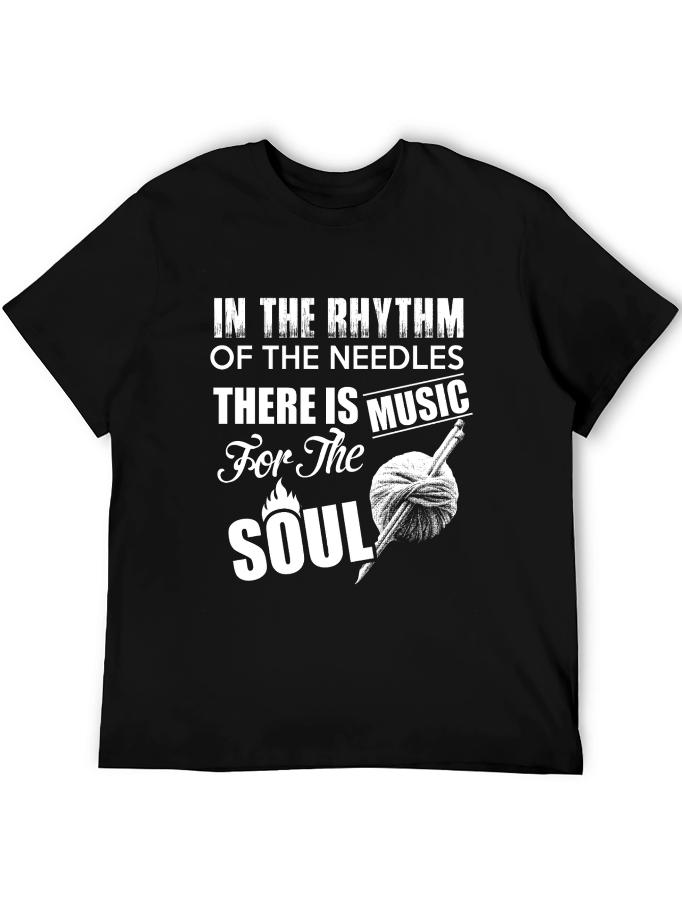 Knitting Soul Music T-Shirt
