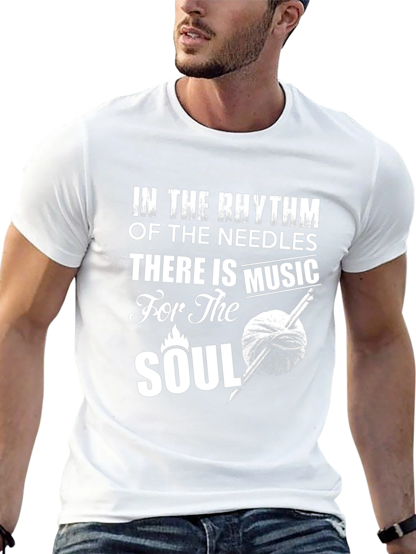 Knitting Soul Music T-Shirt