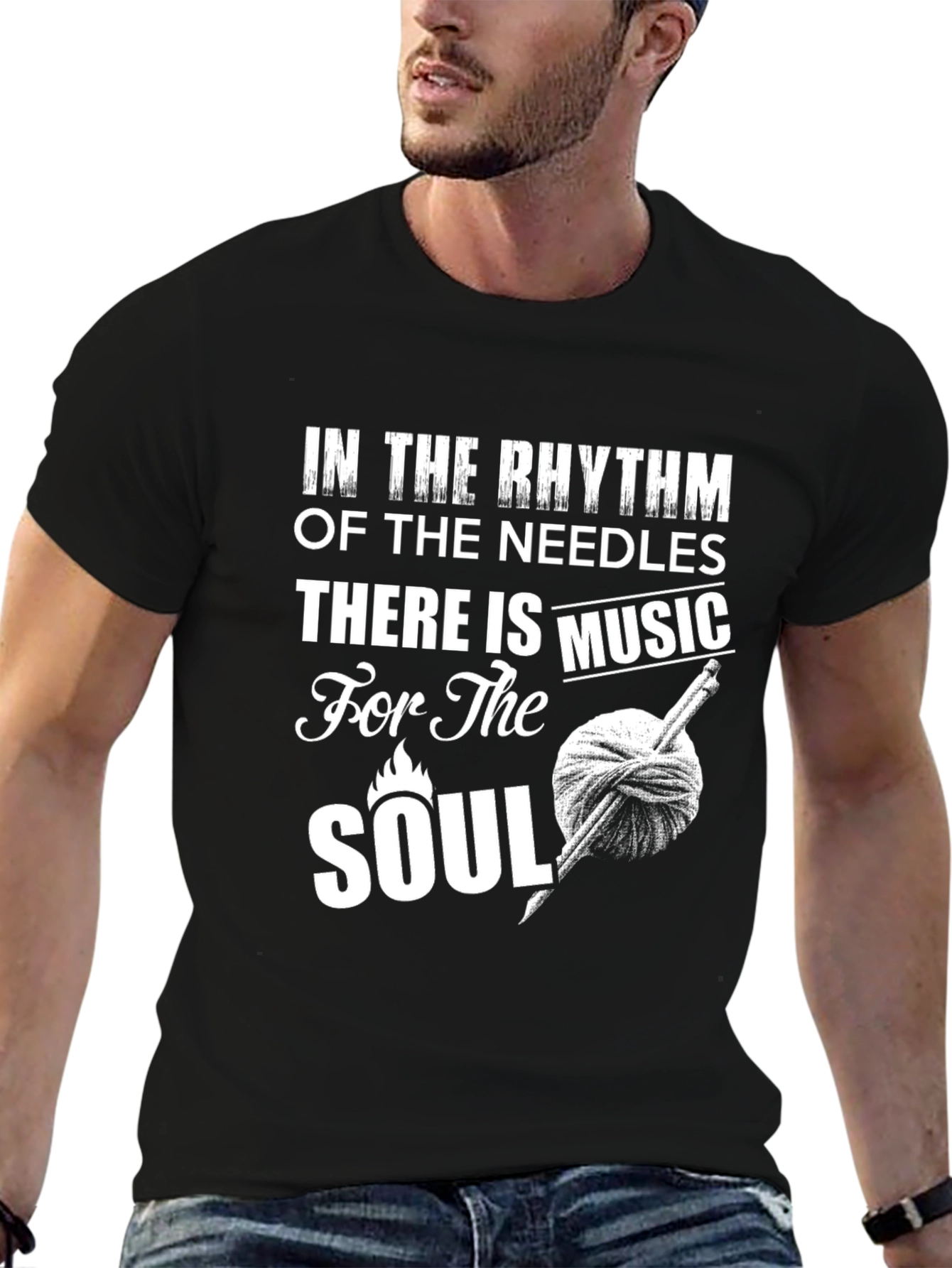 Knitting Soul Music T-Shirt
