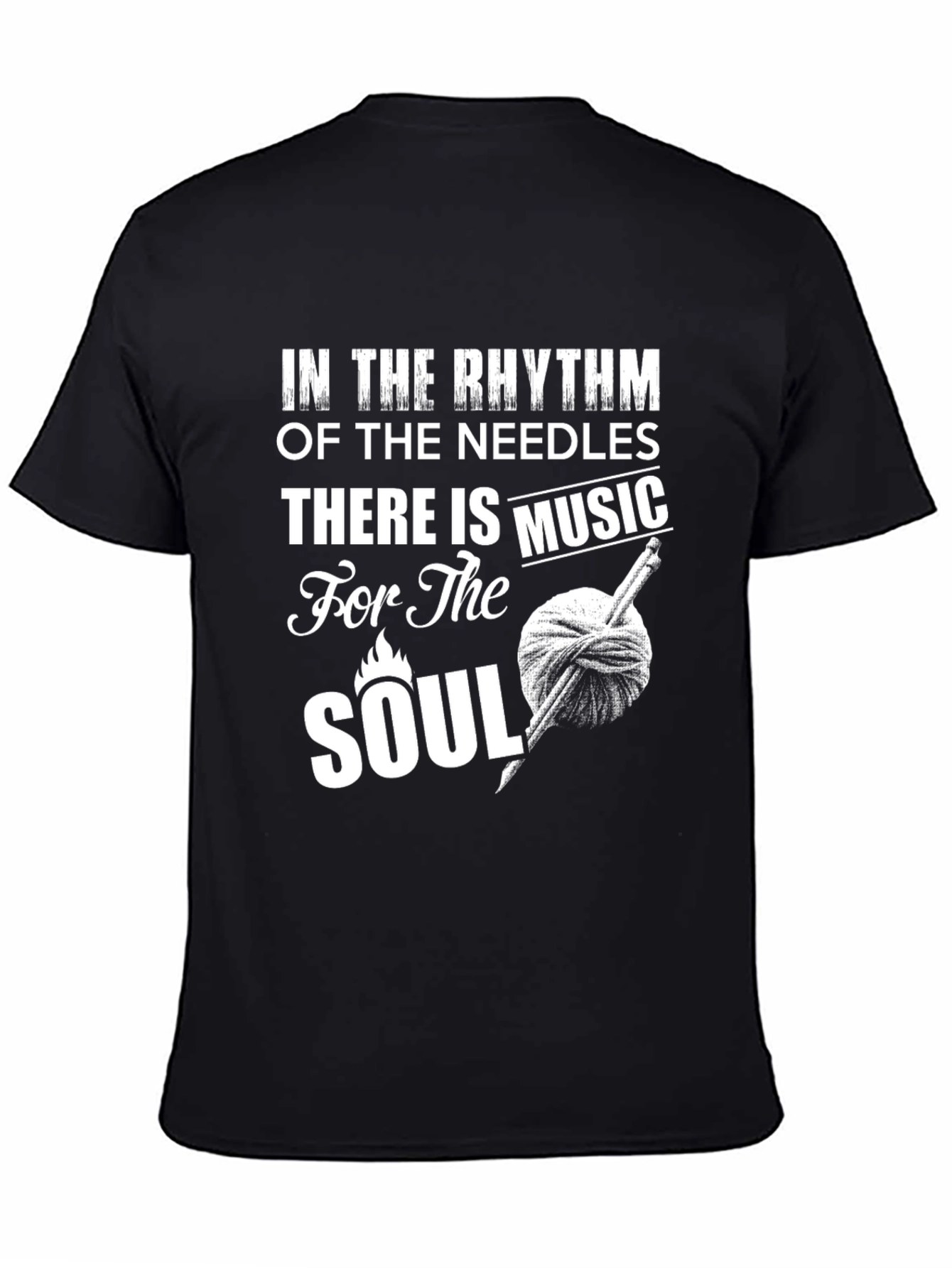 Knitting Soul Music T-Shirt