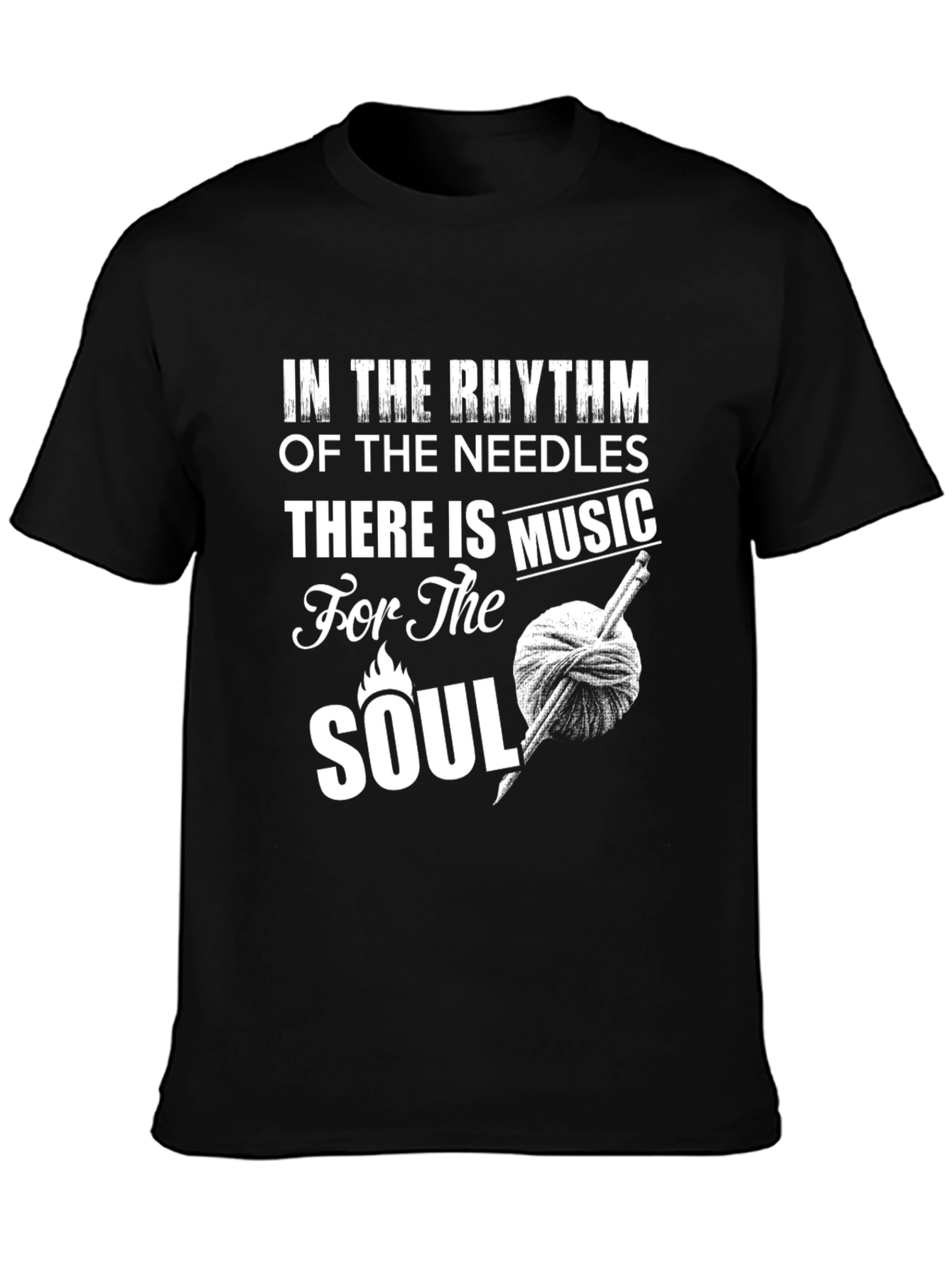 Knitting Soul Music T-Shirt