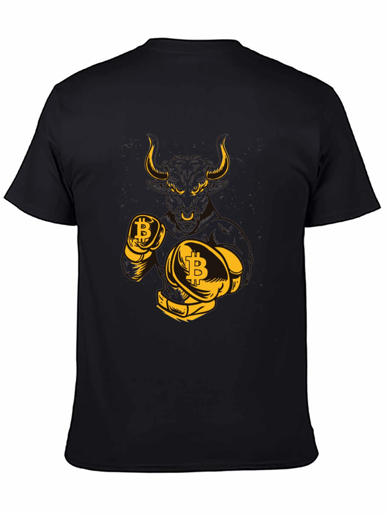 Bitcoin Bull Boxer T-Shirt - Crypto Currency