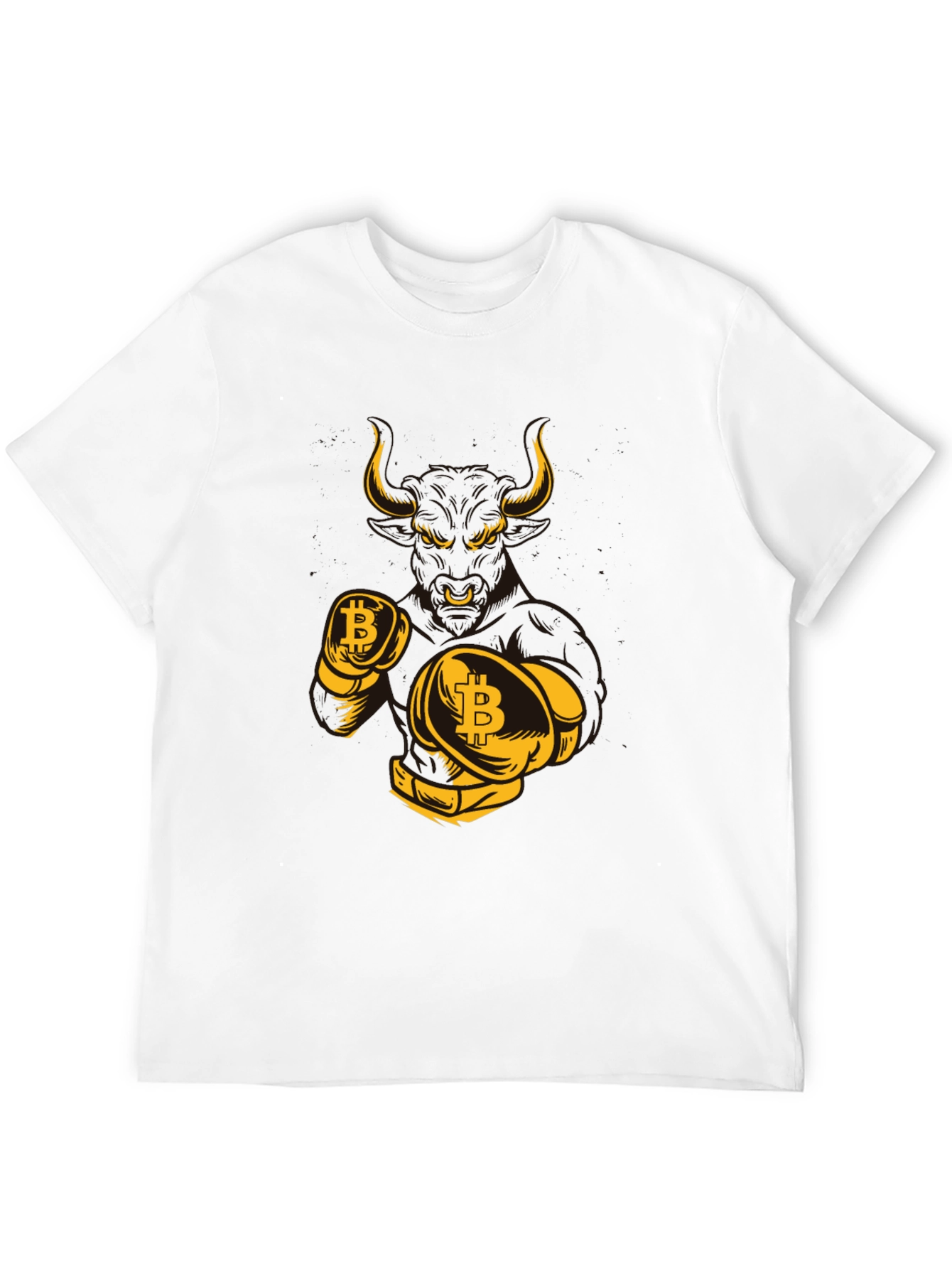 Bitcoin Bull Boxer T-Shirt - Crypto Currency