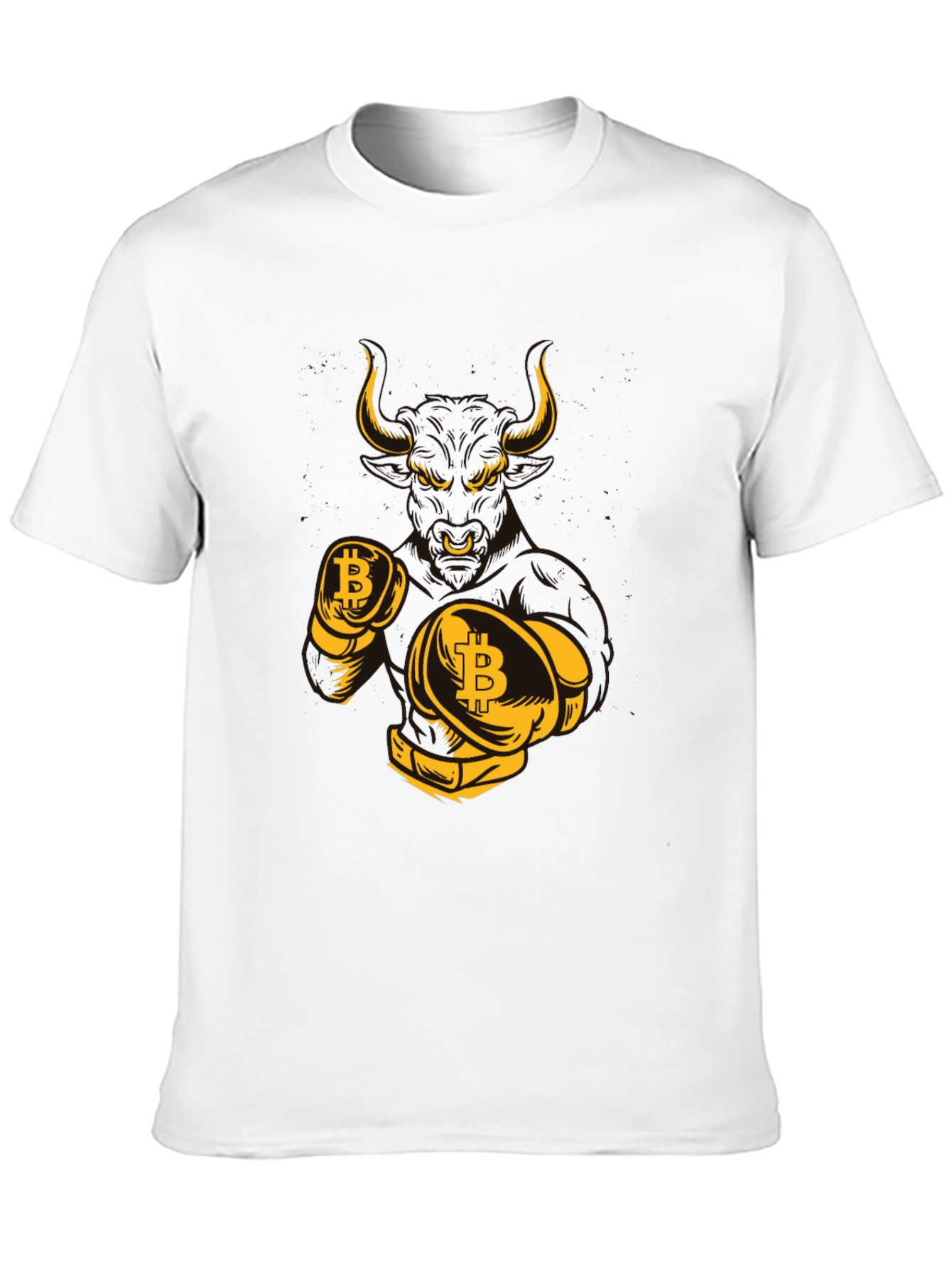 Bitcoin Bull Boxer T-Shirt - Crypto Currency