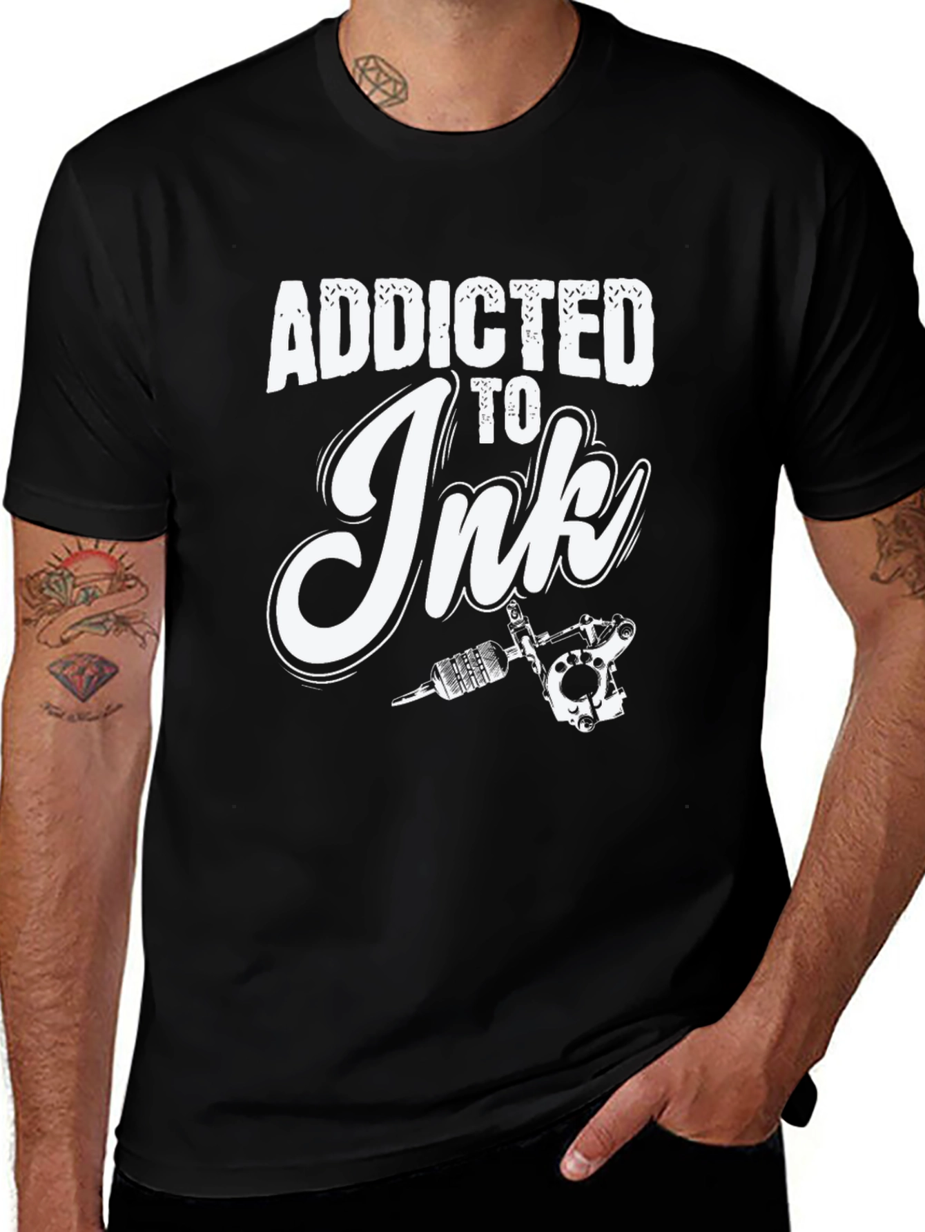 Addicted to Ink Black T-Shirt