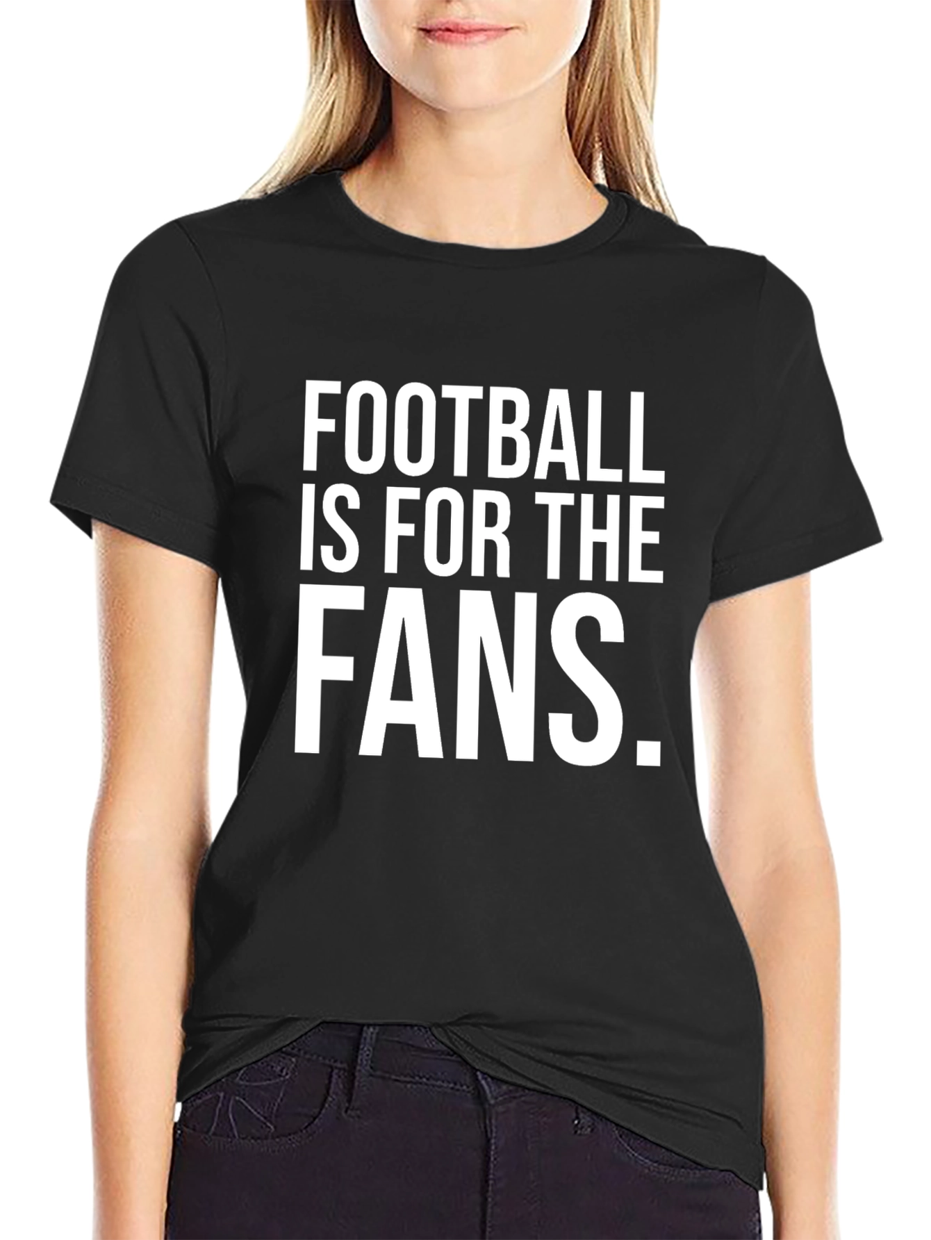 Football is For The Fans Graphic Tee