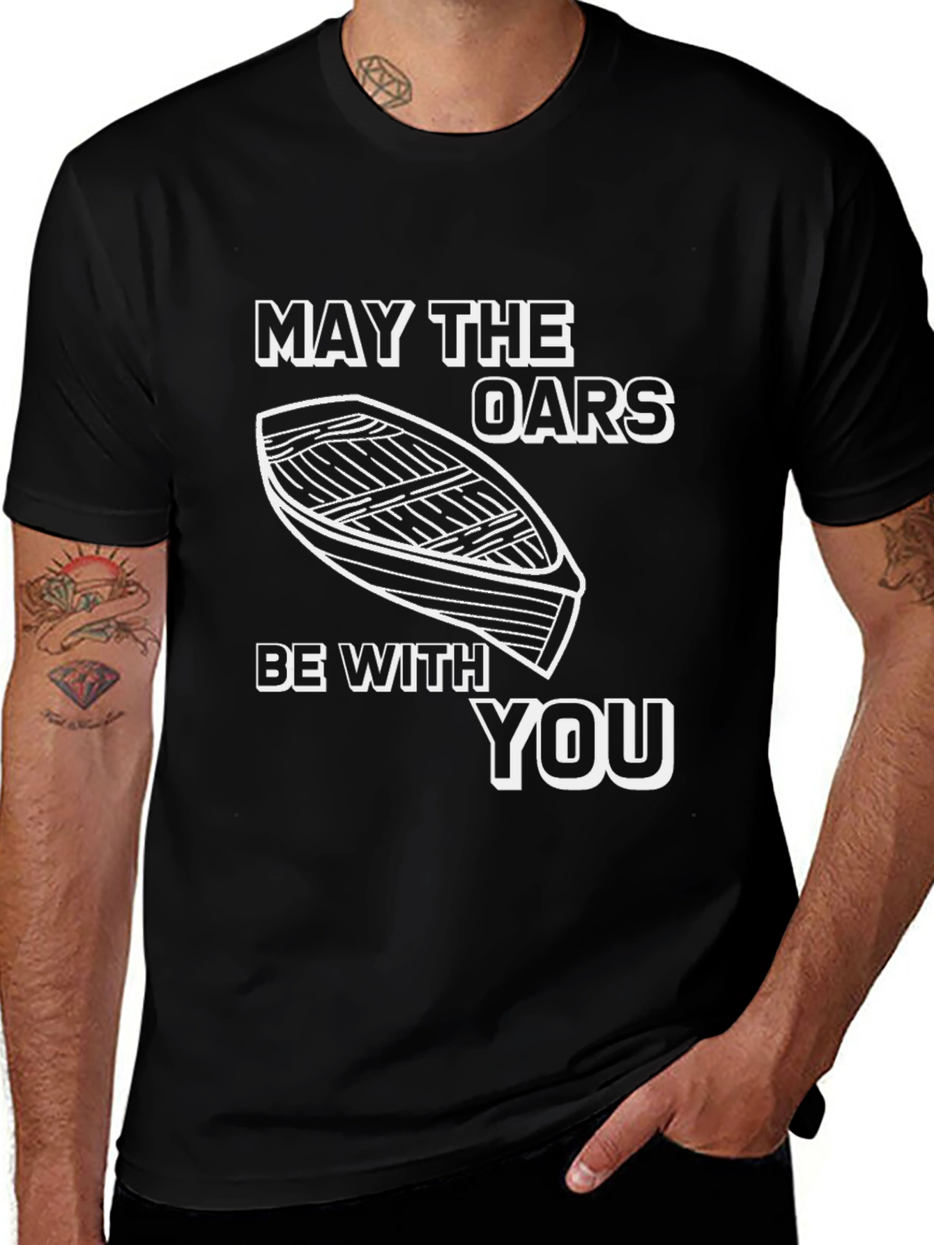 May The Oars Be With You Boat T-Shirt