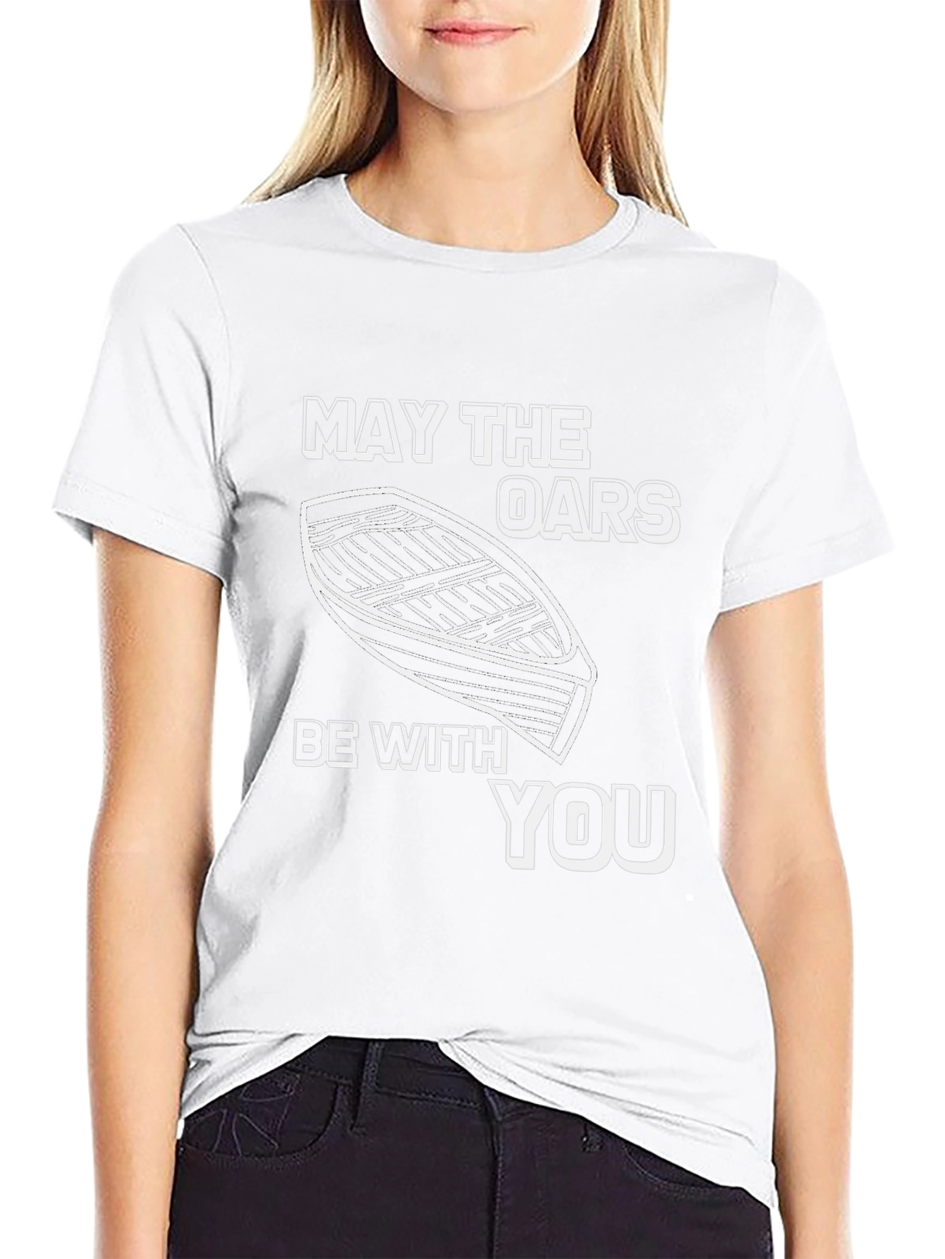 May The Oars Be With You Boat T-Shirt