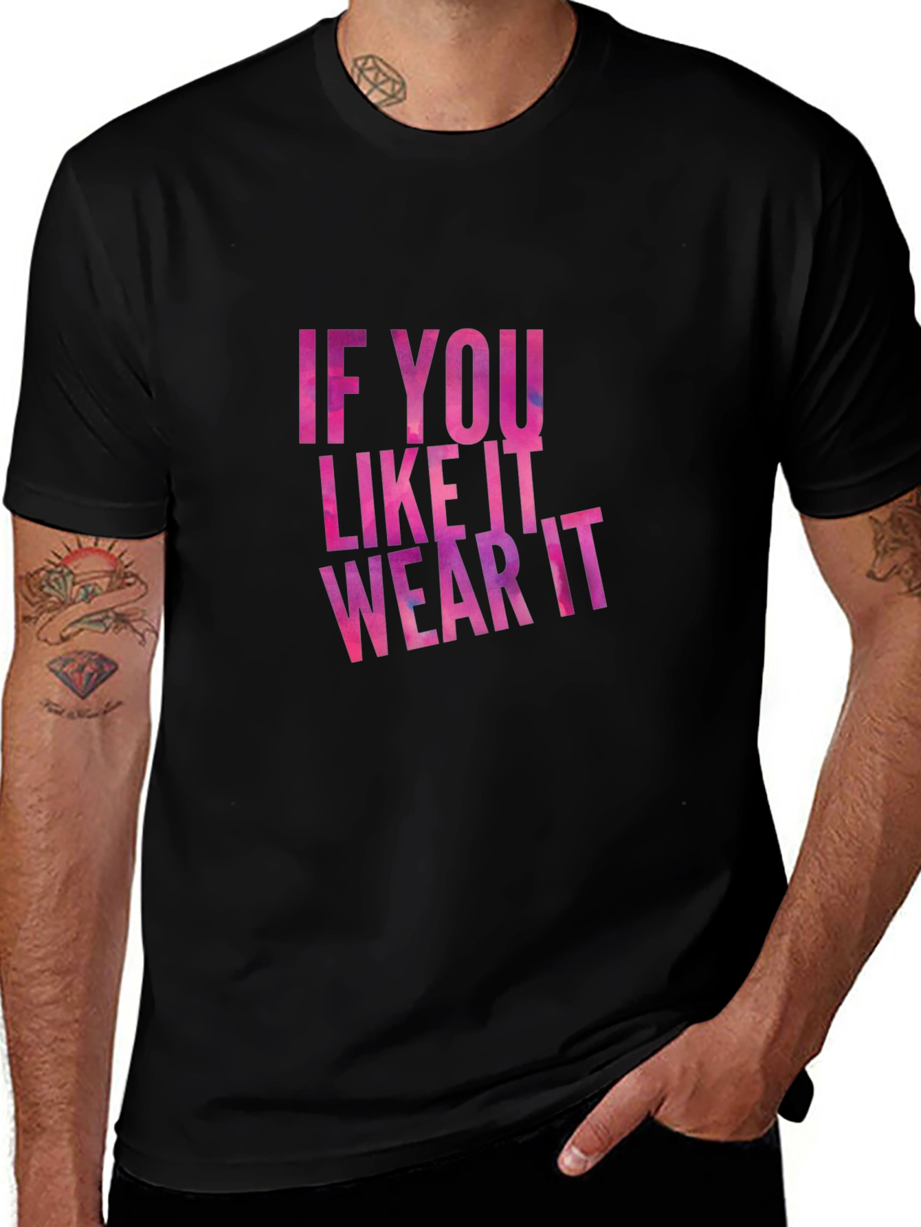 Trendy If You Like It Wear It Graphic Tee
