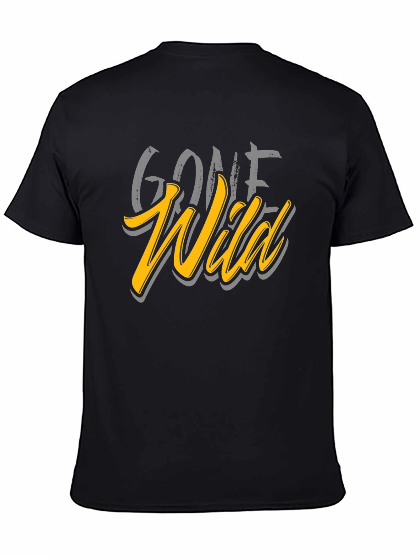 Gone Wild Graphic T-Shirt - Black