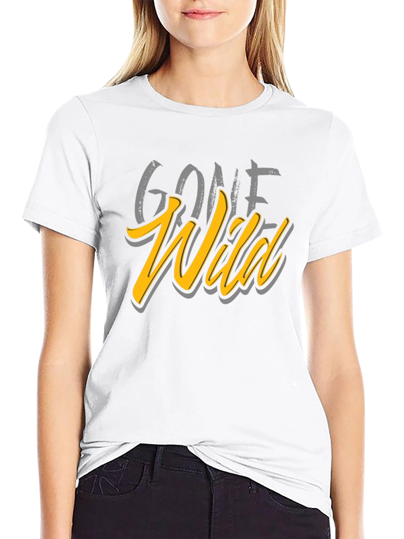 Gone Wild Graphic T-Shirt - Black
