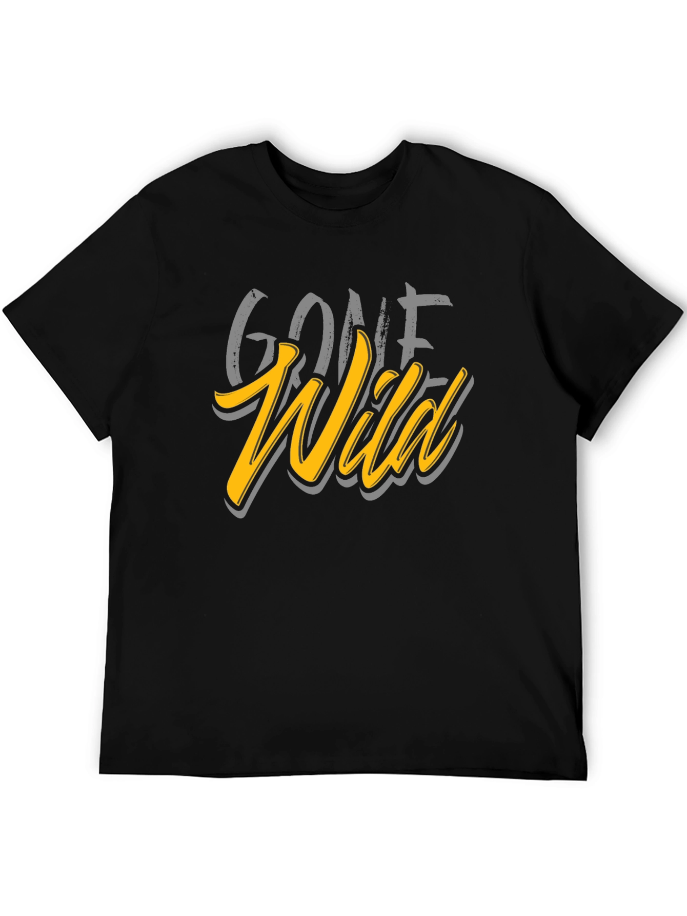Gone Wild Graphic T-Shirt - Black