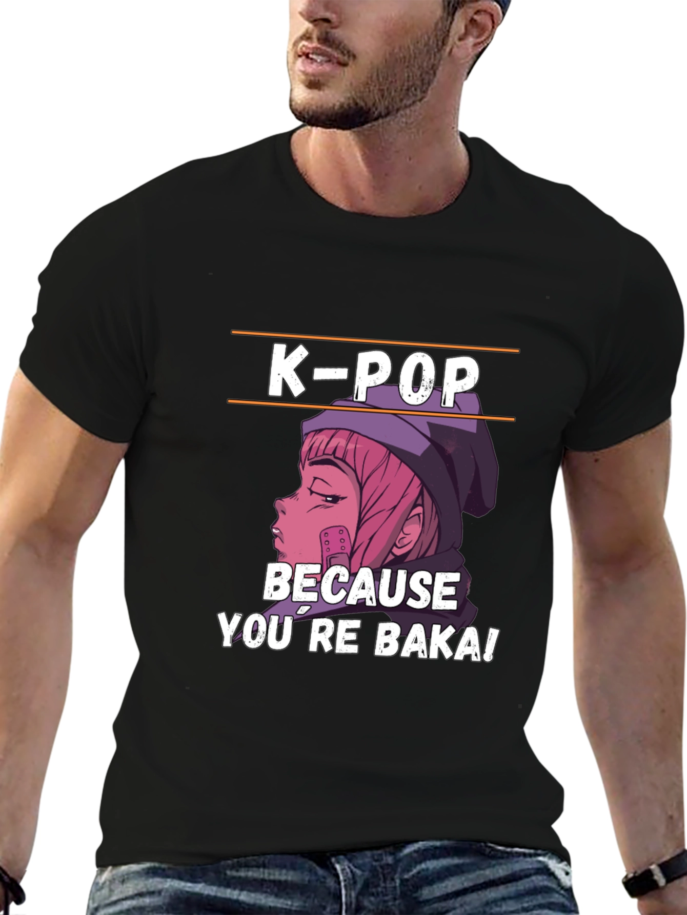 K-Pop Because Youre Baka Anime Shirt