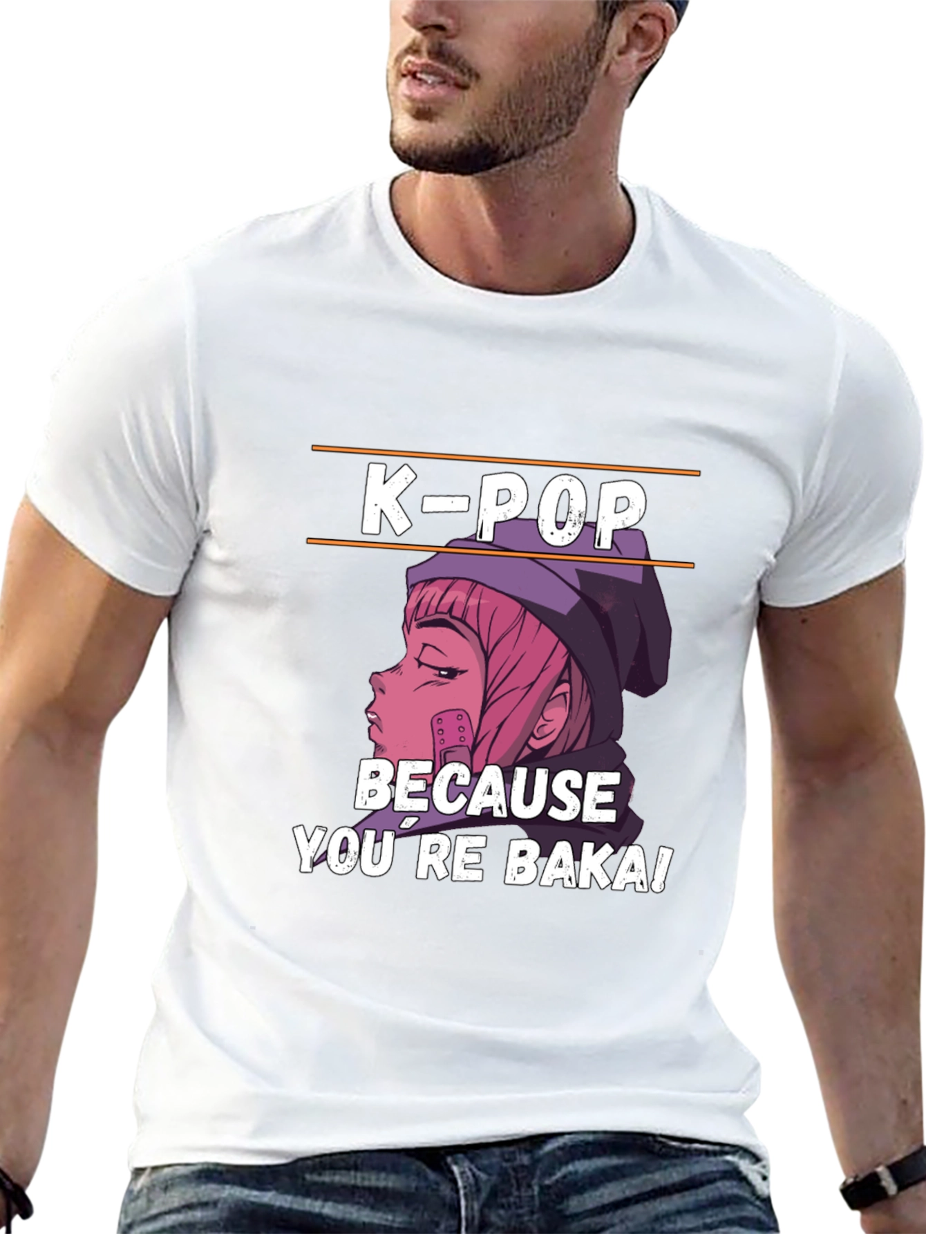 K-Pop Because Youre Baka Anime Shirt