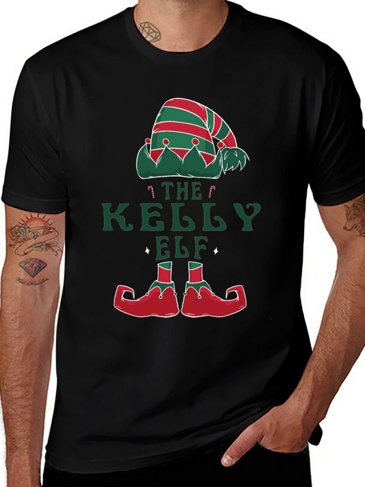 Kelly The Elf Christmas Holiday T-Shirt