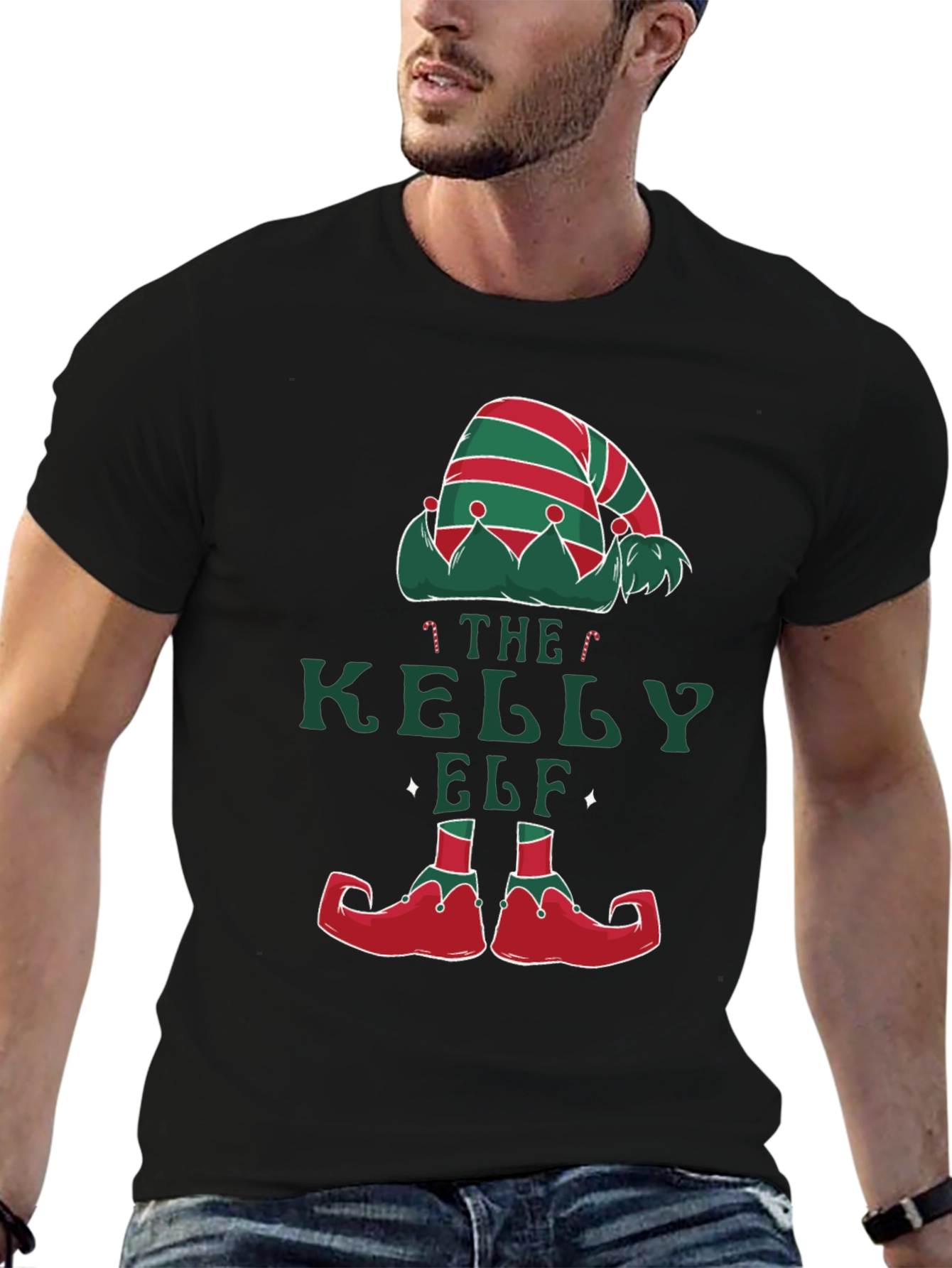 Kelly The Elf Christmas Holiday T-Shirt