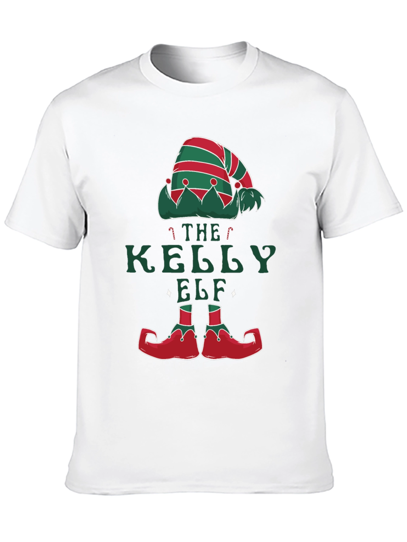 Kelly The Elf Christmas Holiday T-Shirt