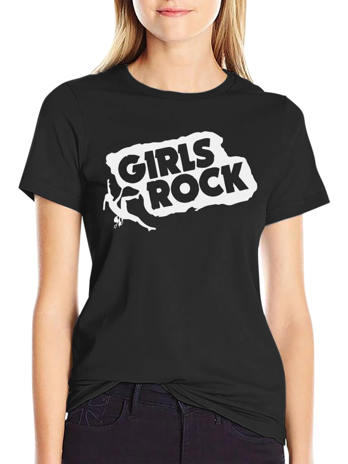 Girls Rock Graphic Tee - Climbing T-Shirt