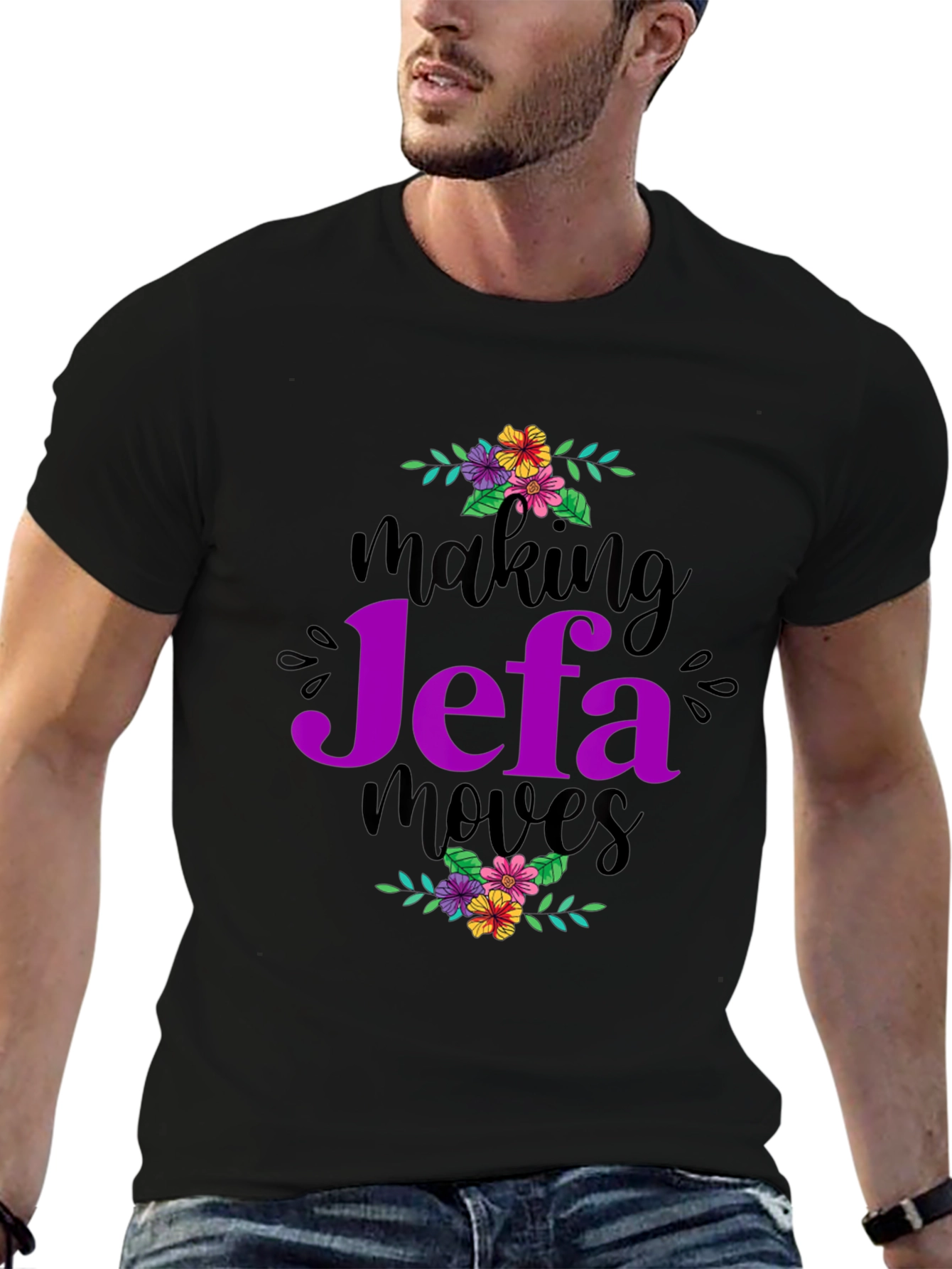Making Jefa Moves Graphic Tee - Empowering Women