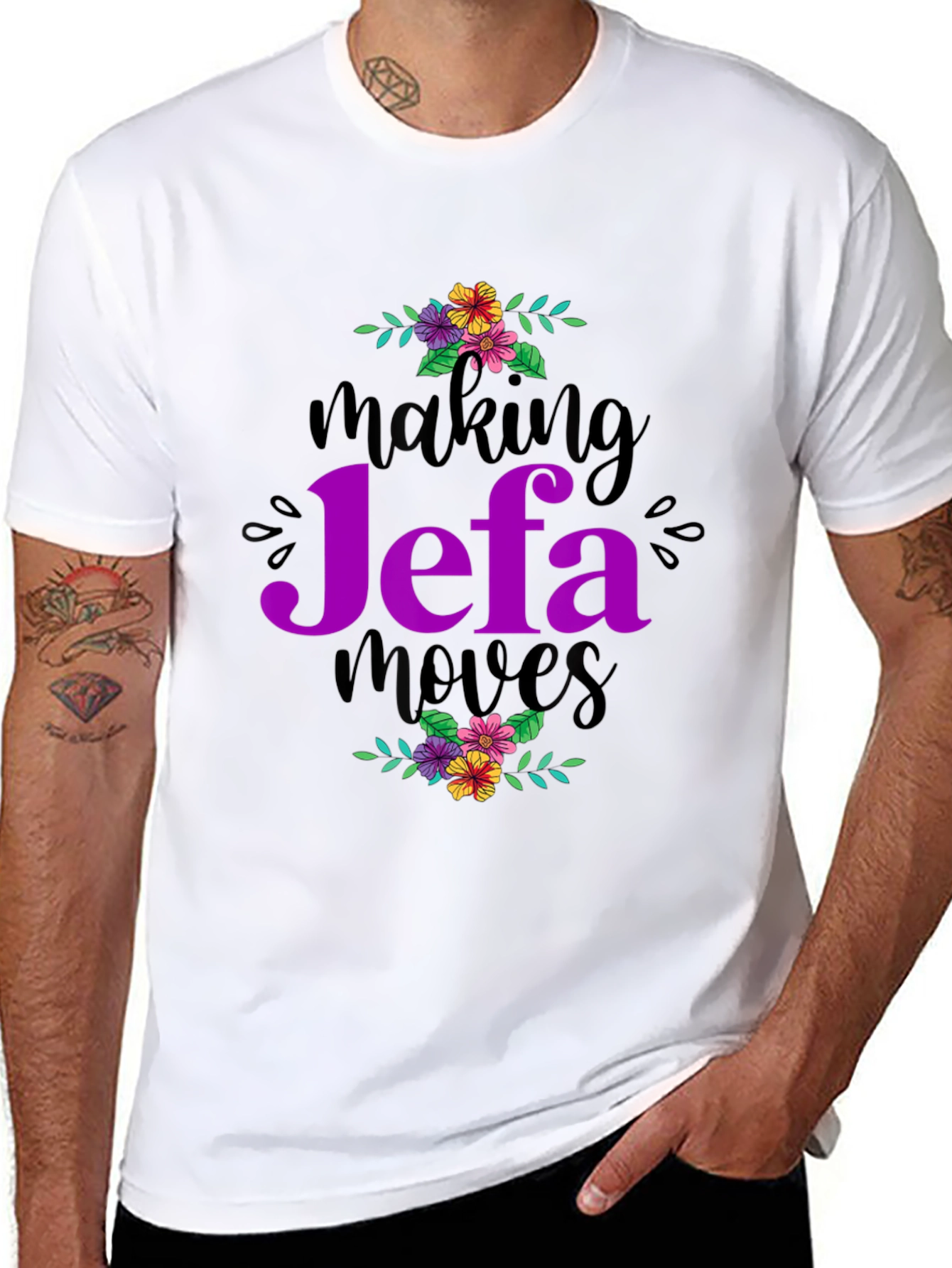 Making Jefa Moves Graphic Tee - Empowering Women